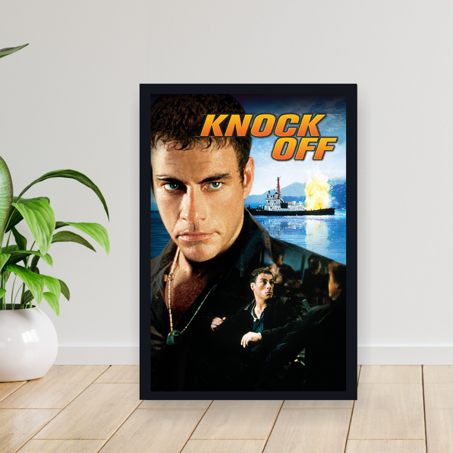 Cuadro 30x40cm Pelicula - Knock Off (1998)