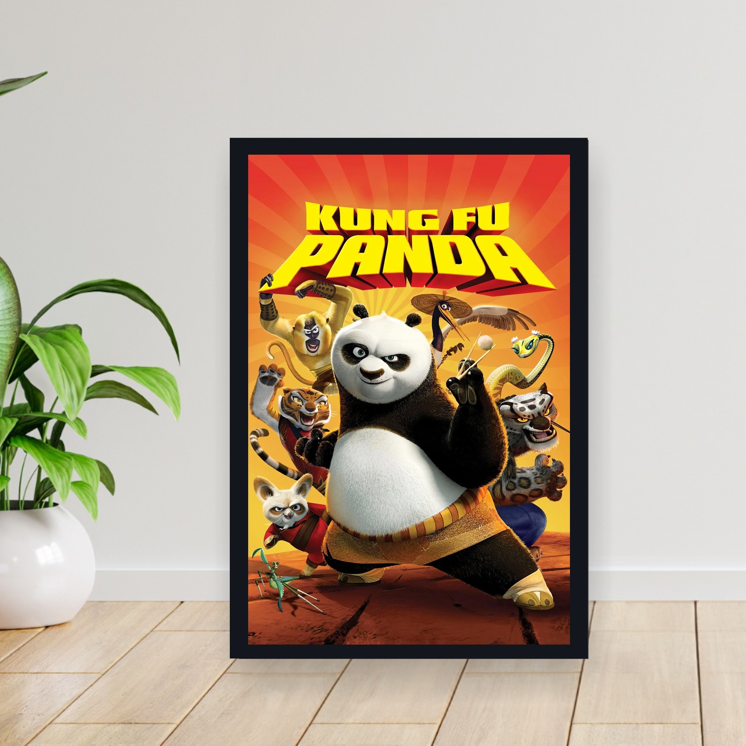 Cuadro 30x40cm Pelicula - Kung Fu Panda (2008)