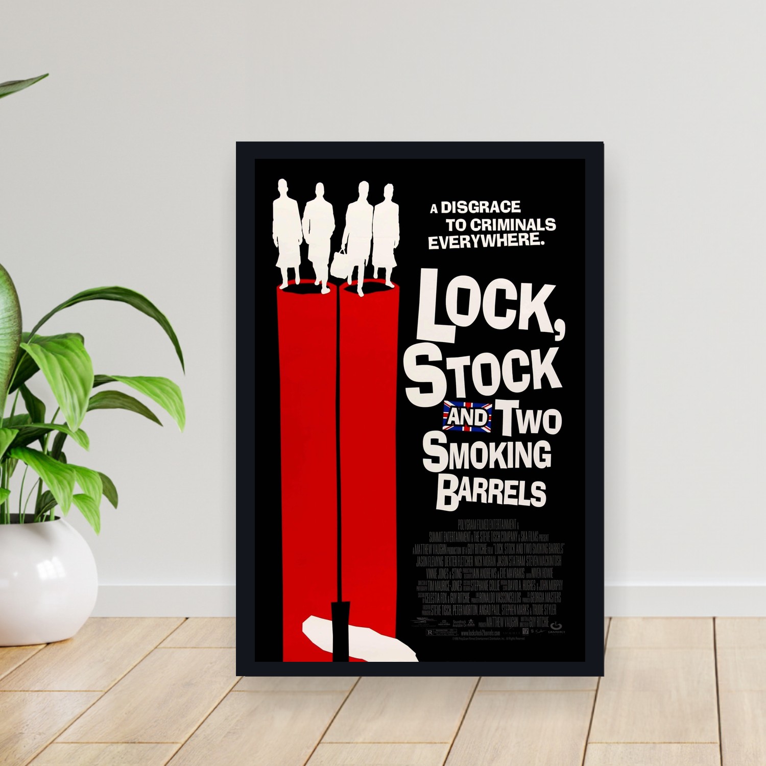 Cuadro 30x40cm Pelicula - Lock_ Stock and Two Smoking Barrels (1998)