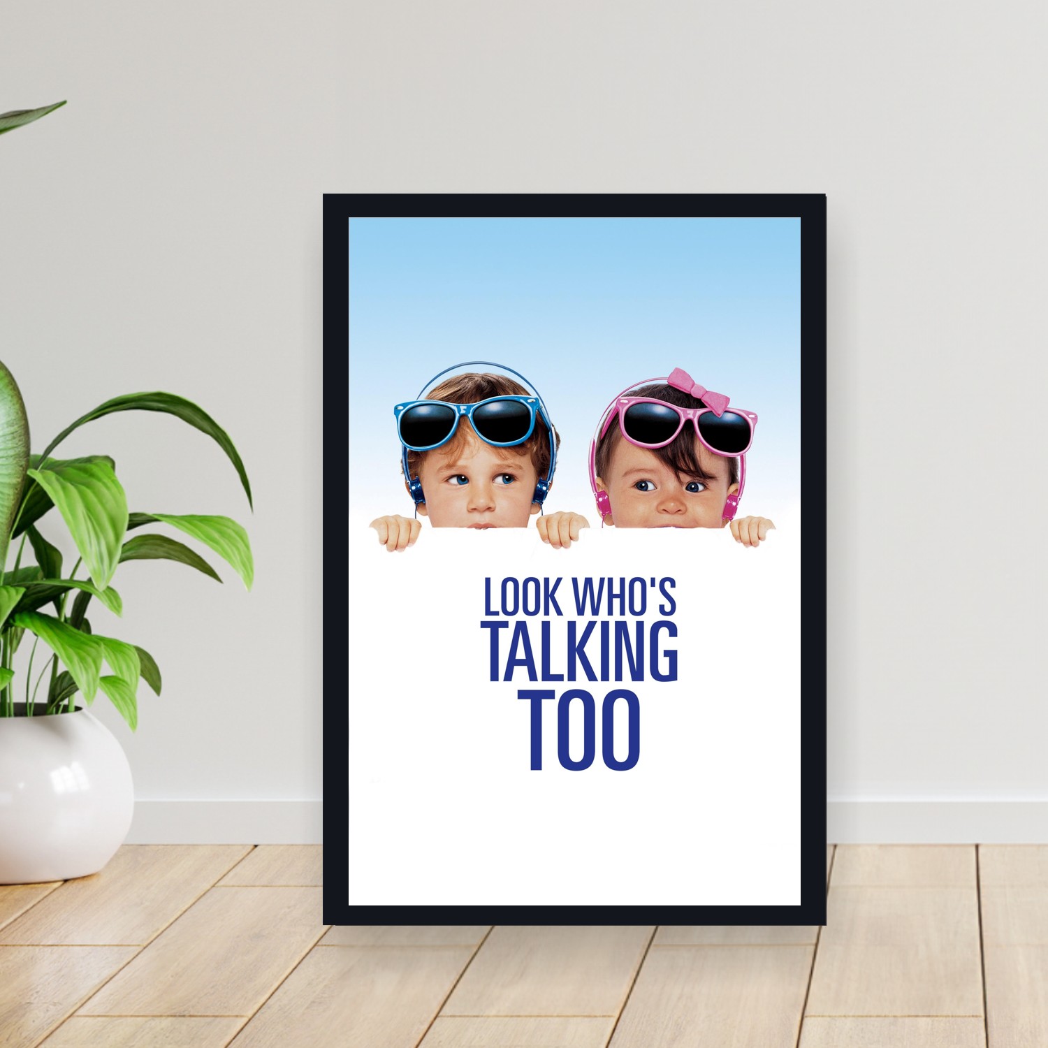 Cuadro 30x40cm Pelicula - Look Who_s Talking Too (1990)