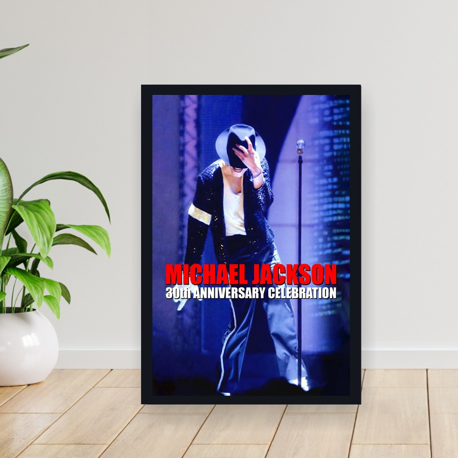 Cuadro 30x40cm Pelicula - Michael Jackson 30th Anniversary Celebration (2001