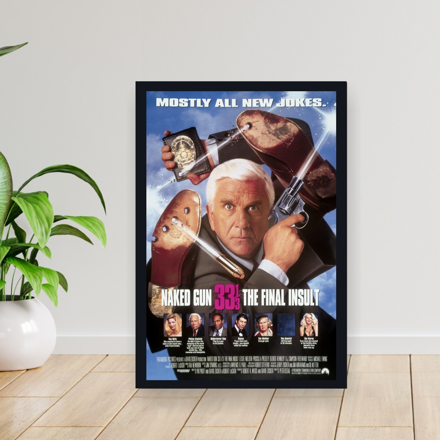 Cuadro 30x40cm Pelicula - Naked Gun 33 the Final Insult (1994)