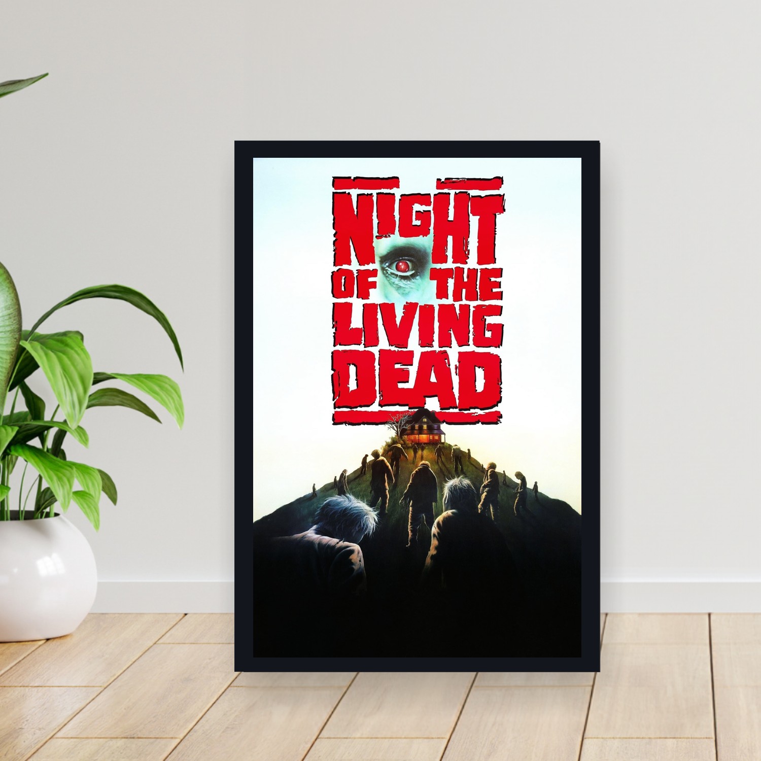 Cuadro 30x40cm Pelicula - Night of the Living Dead (1990)