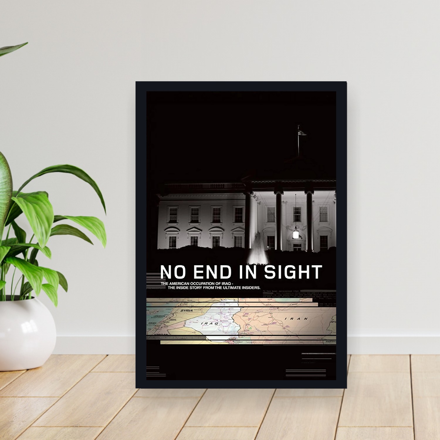 Cuadro 30x40cm Pelicula - No End in Sight (2007)