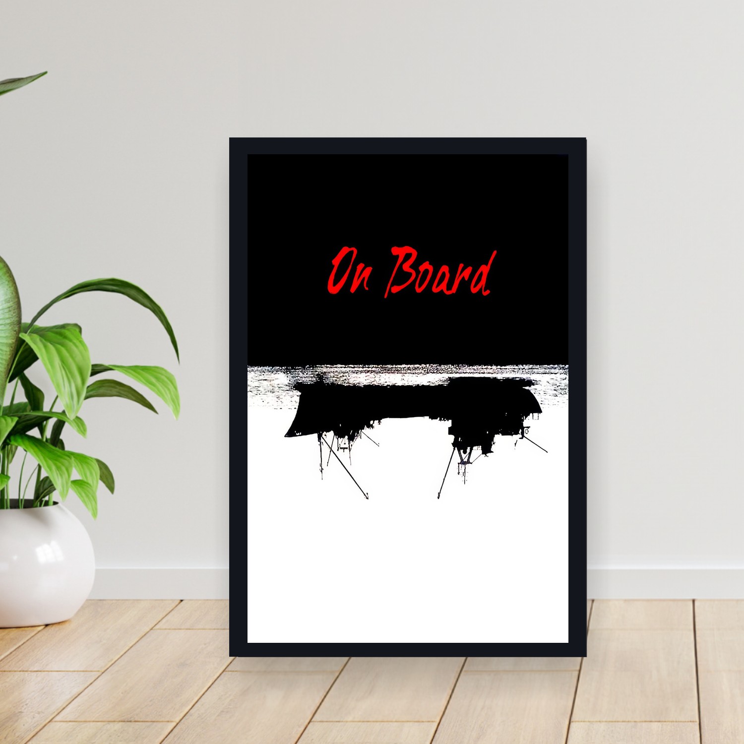 Cuadro 30x40cm Pelicula - On Board (1998)