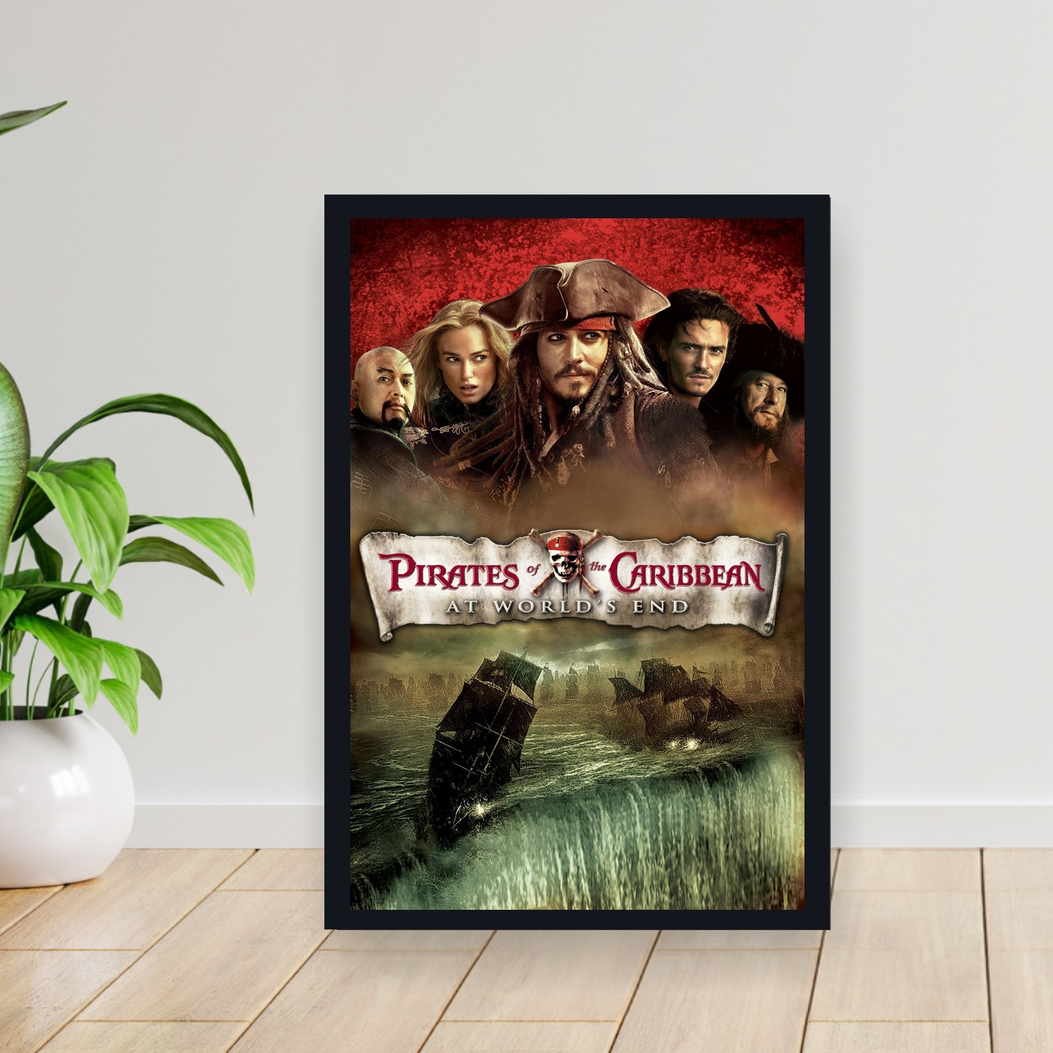 Cuadro 30x40cm Pelicula - Pirates of the Caribbean At World_s End (2007)