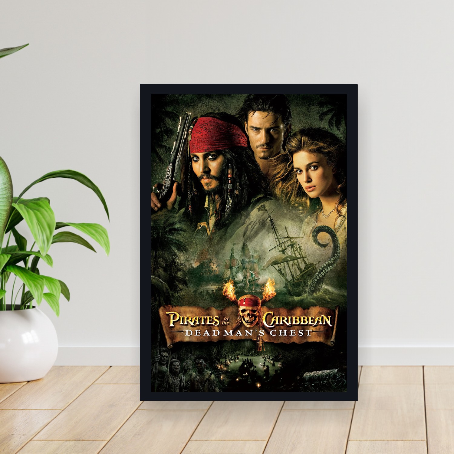 Cuadro 30x40cm Pelicula - Pirates of the Caribbean Dead Man_s Chest (2006)