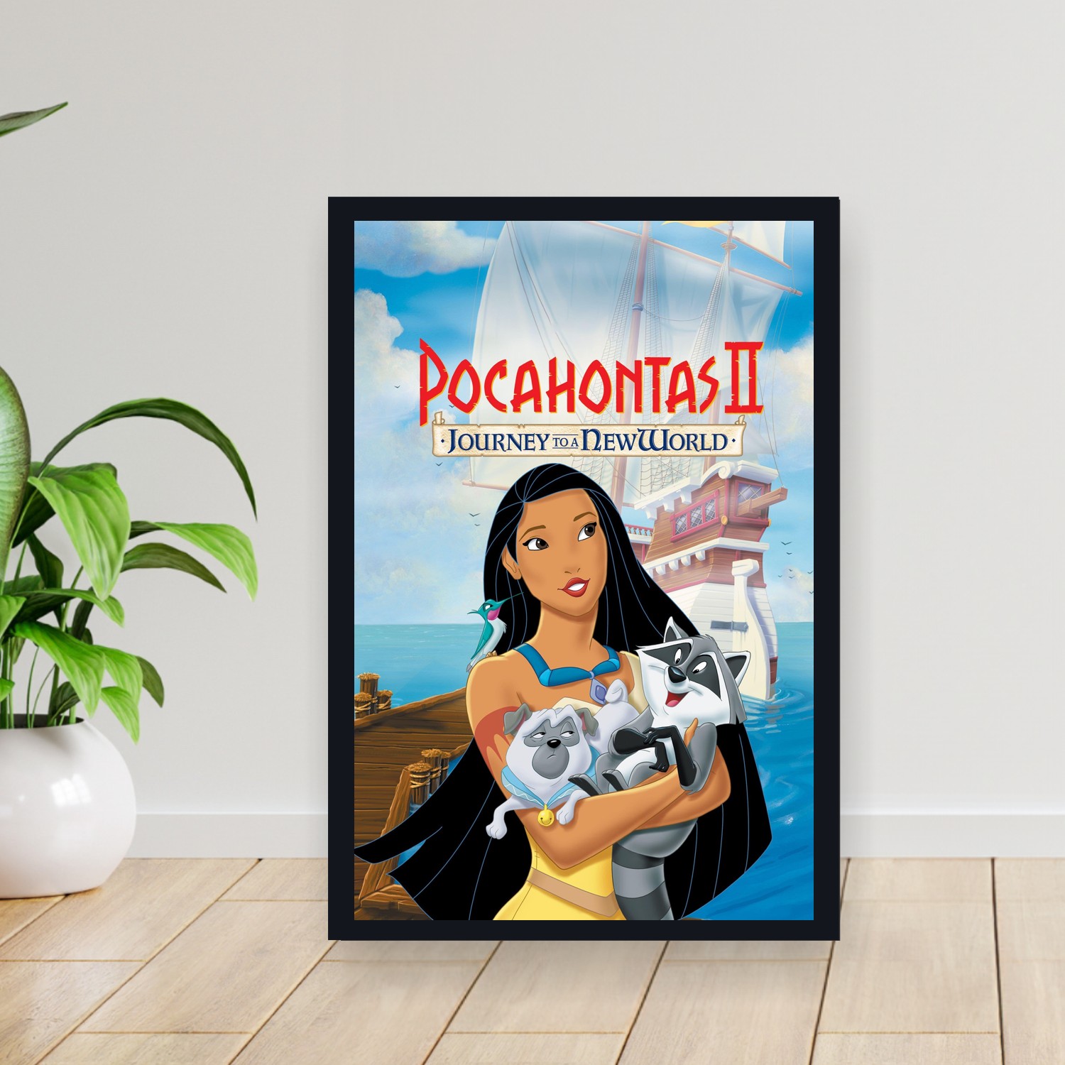 Cuadro 30x40cm Pelicula - Pocahontas II Journey to a New World (1998)