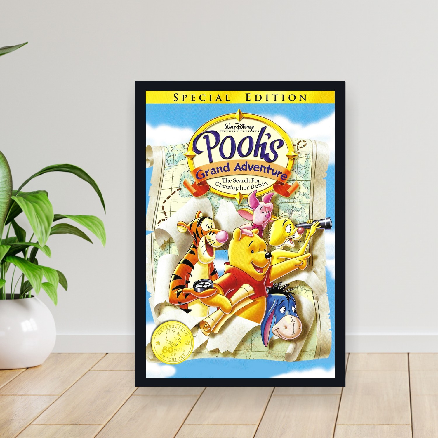 Cuadro 30x40cm Pelicula - Pooh_s Grand Adventure The Search for Christopher