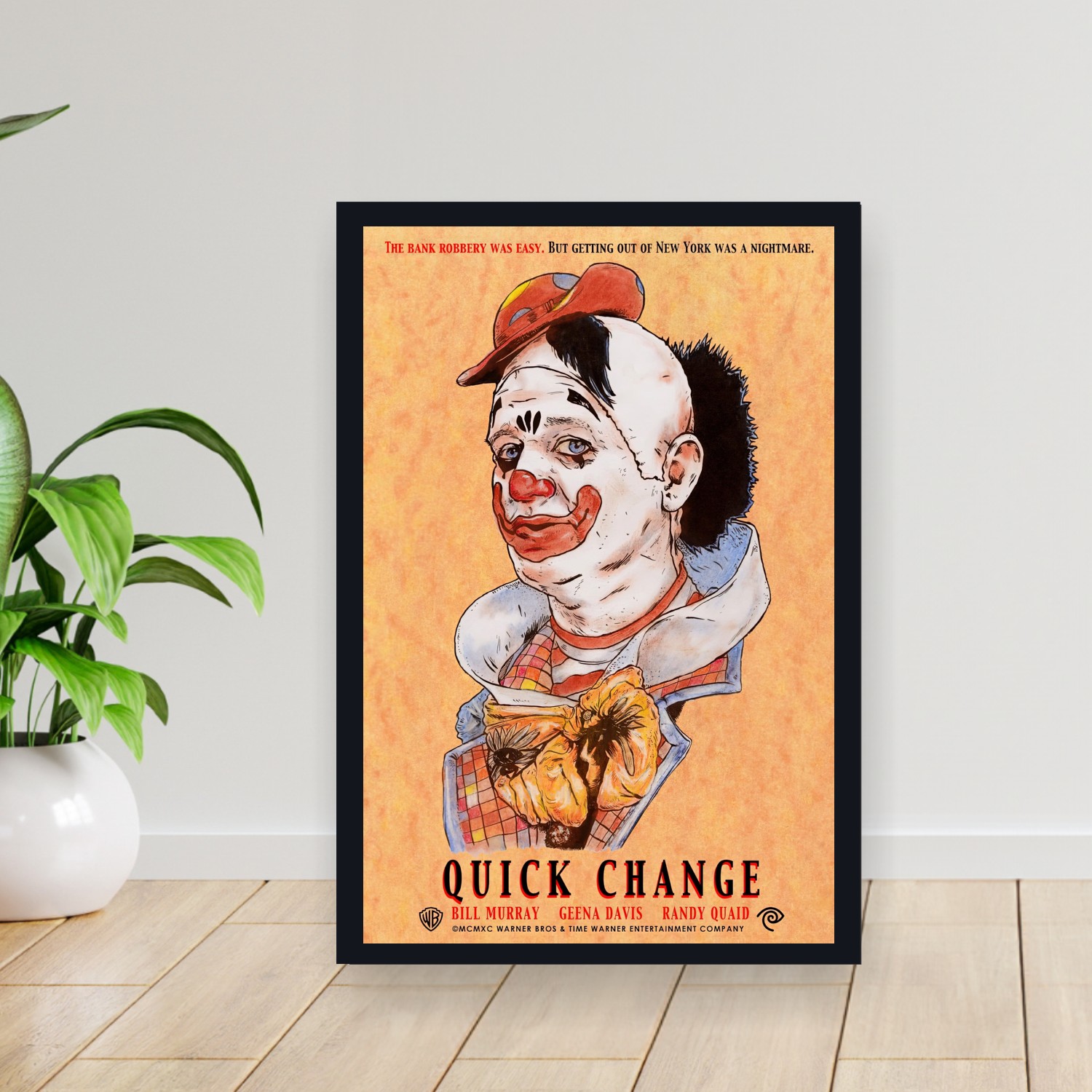 Cuadro 30x40cm Pelicula - Quick Change (1990)