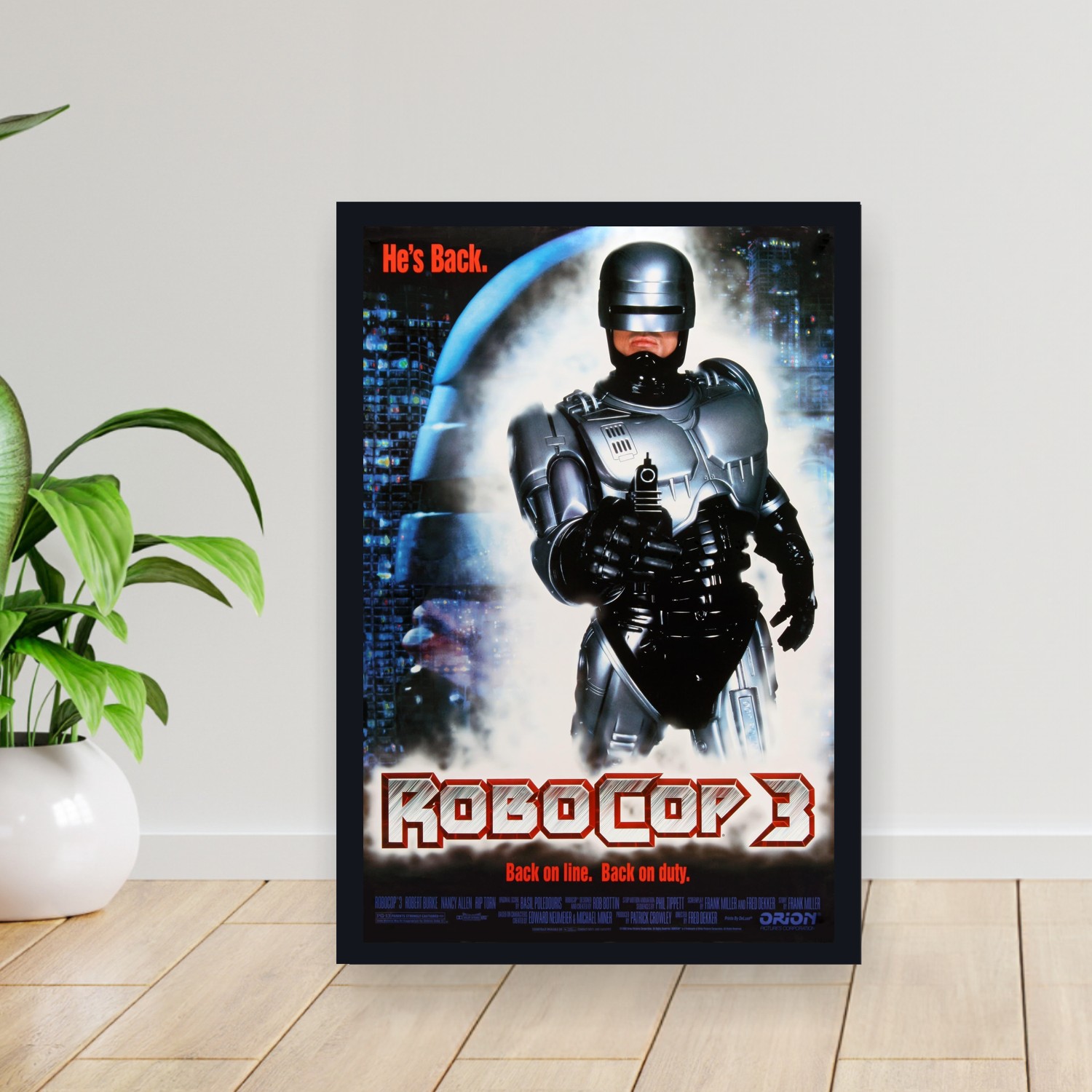 Cuadro 30x40cm Pelicula - RoboCop 3 (1993)