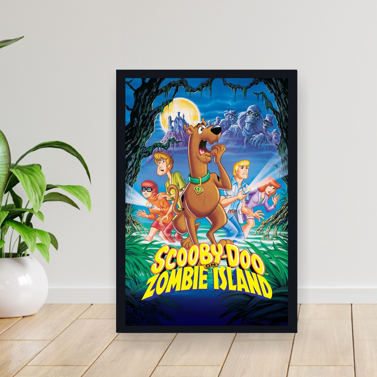 Cuadro 30x40cm Pelicula - Scooby Doo on Zombie Island (1998)