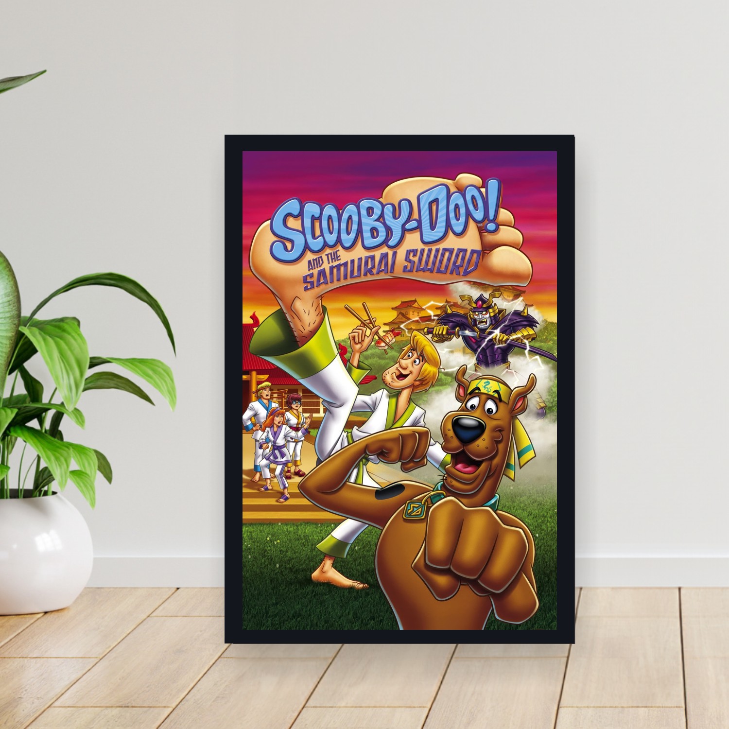 Cuadro 30x40cm Pelicula - Scooby Doo! and the Samurai Sword (2009)