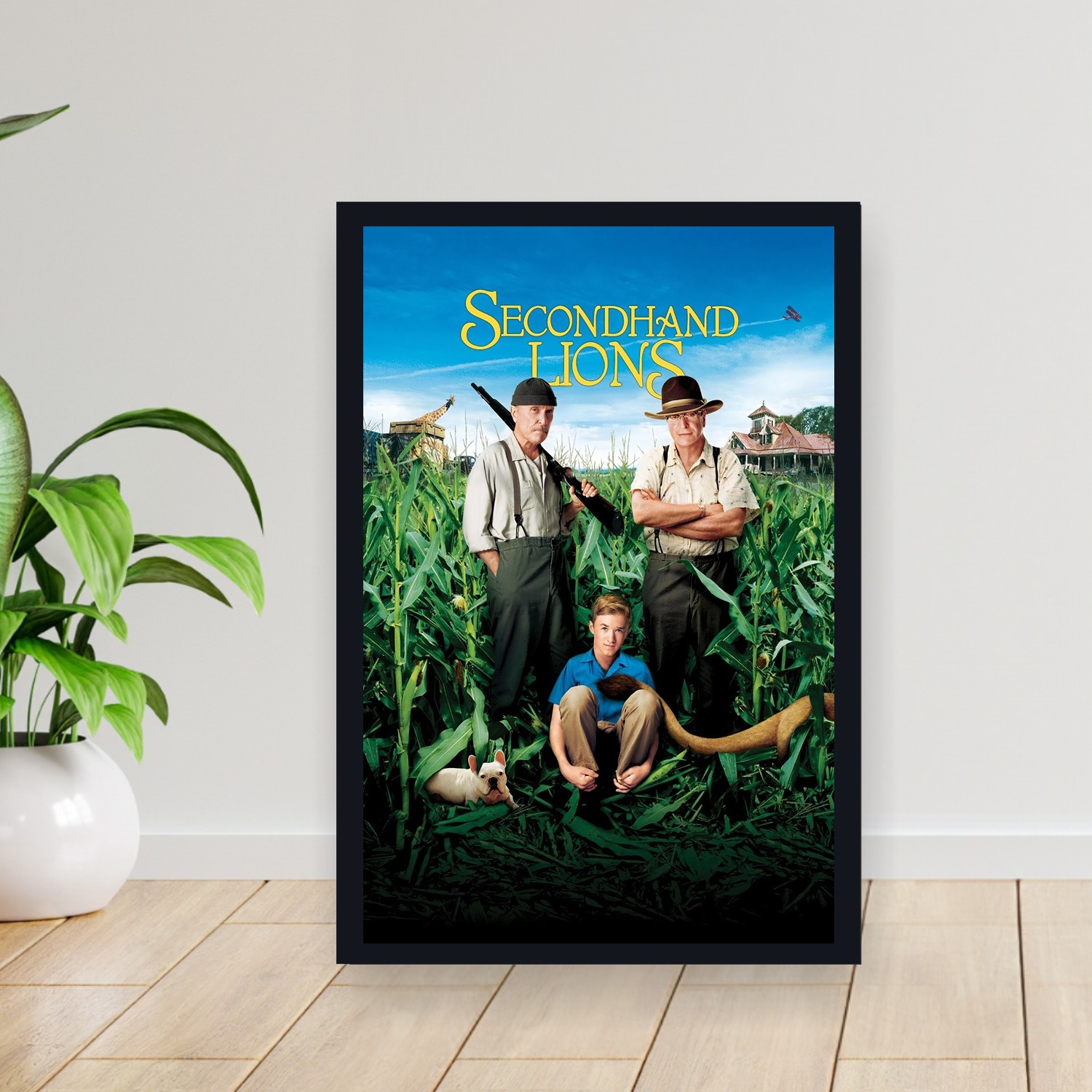 Cuadro 30x40cm Pelicula - Secondhand Lions (2003)
