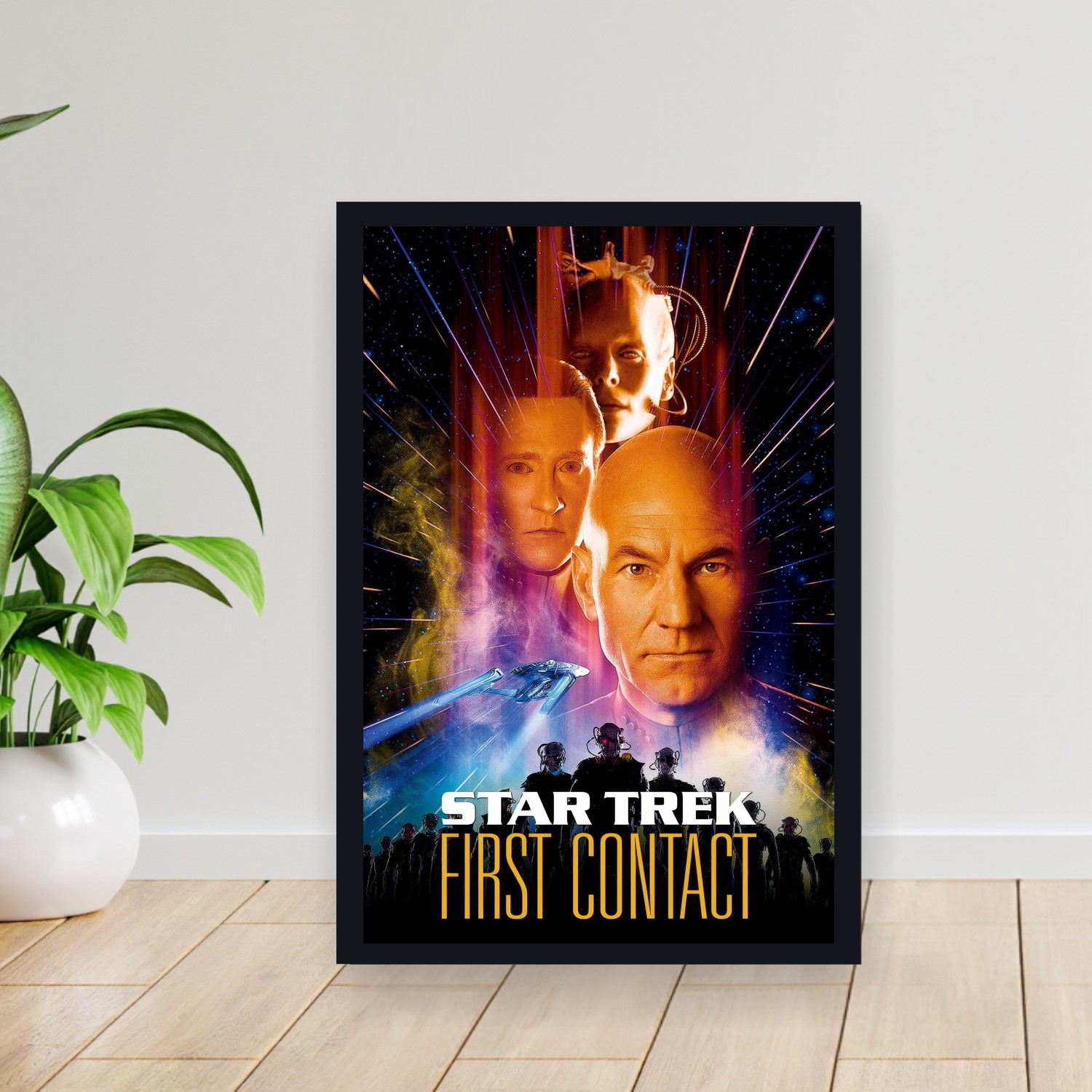 Cuadro 30x40cm Pelicula - Star Trek First Contact (1996)