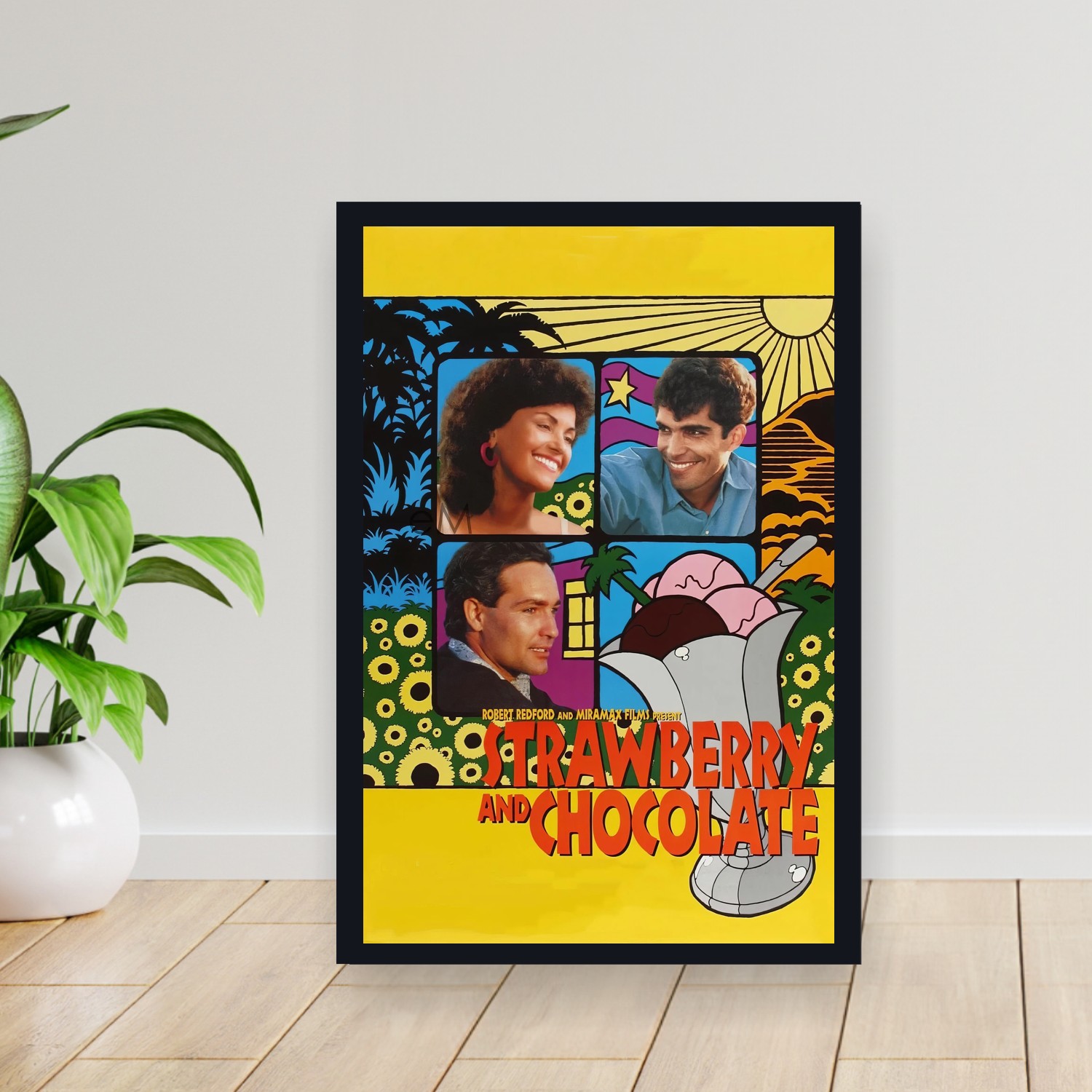 Cuadro 30x40cm Pelicula - Strawberry and Chocolate (1993)