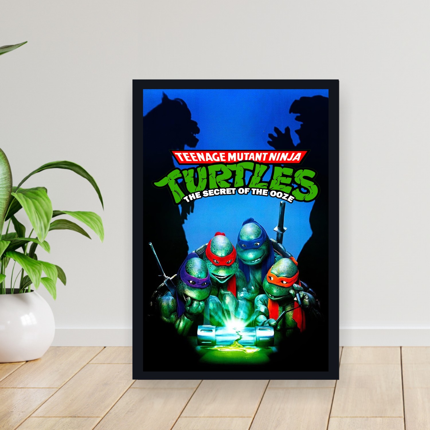 Cuadro 30x40cm Pelicula - Teenage Mutant Ninja Turtles II The Secret of the