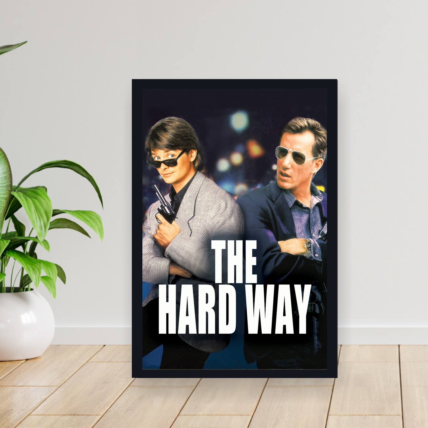 Cuadro 30x40cm Pelicula - The Hard Way (1991)