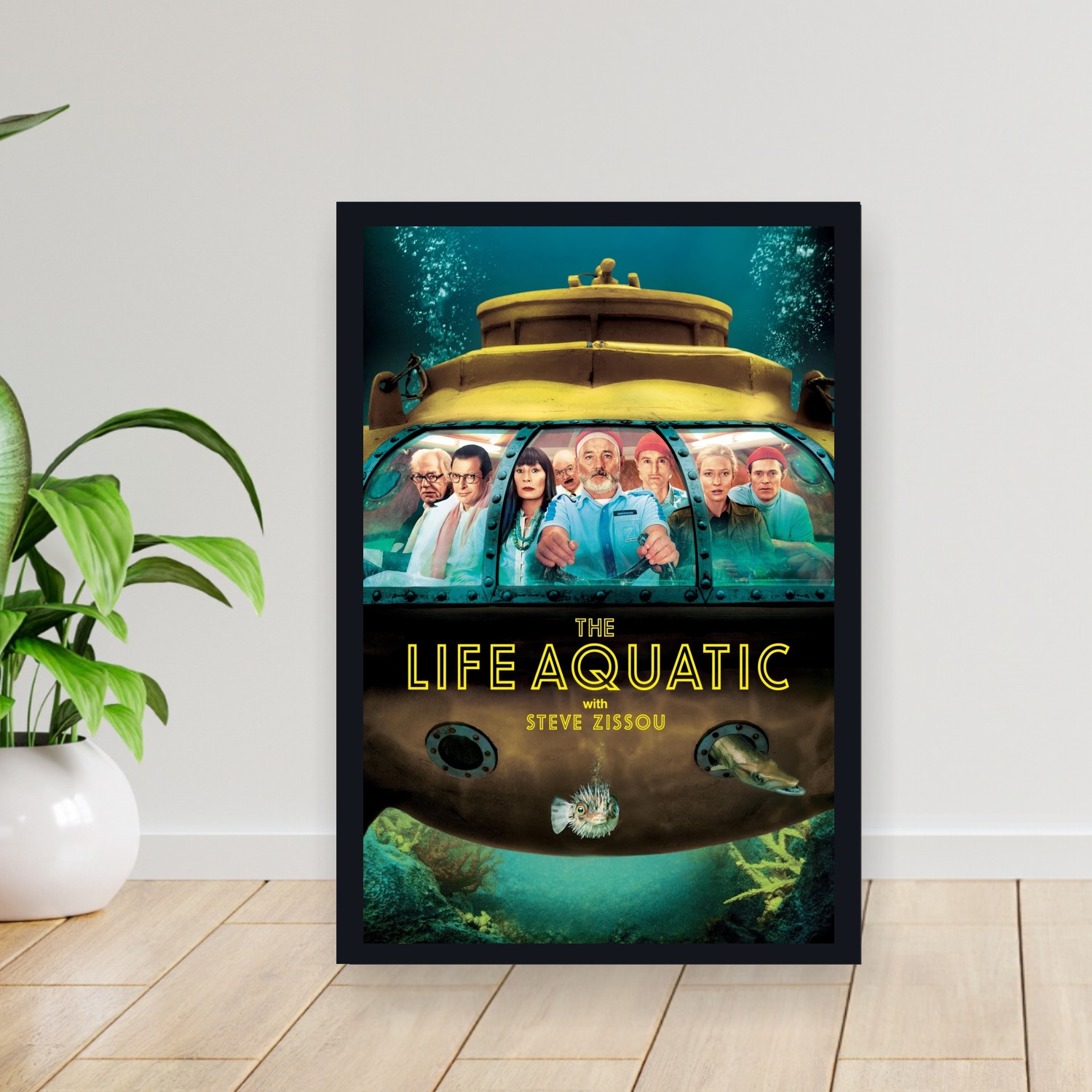 Cuadro 30x40cm Pelicula - The Life Aquatic with Steve Zissou (2004)