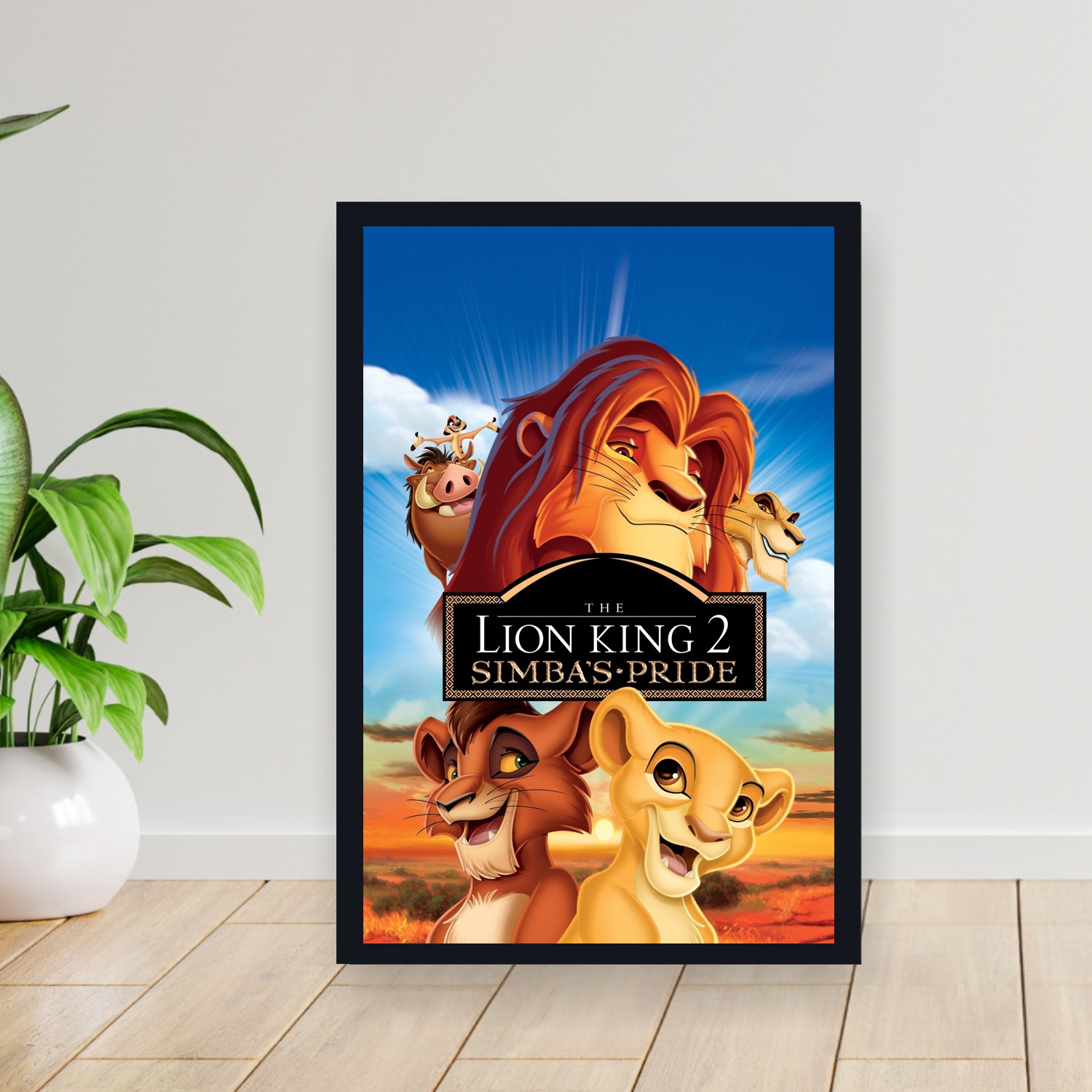 Cuadro 30x40cm Pelicula - The Lion King II Simba_s Pride (1998)
