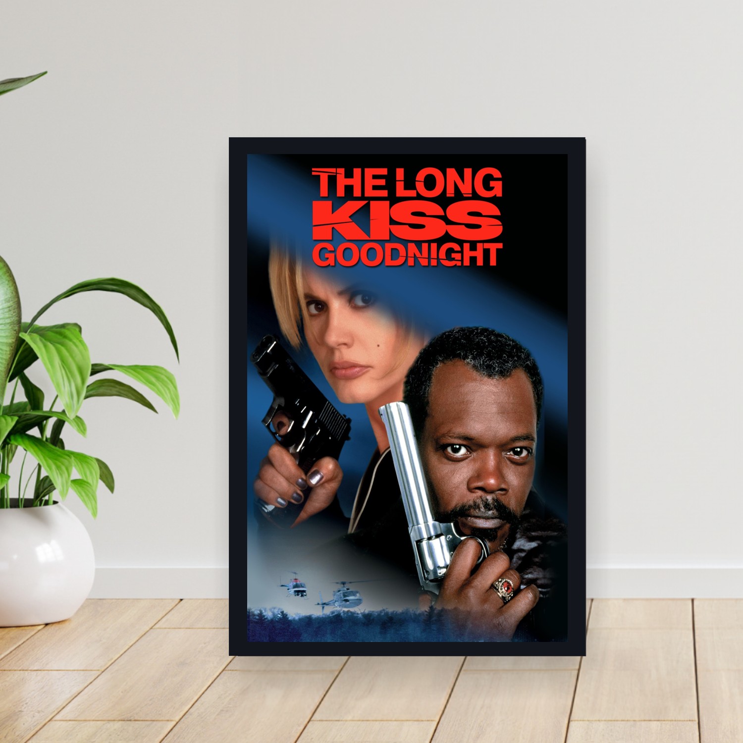 Cuadro 30x40cm Pelicula - The Long Kiss Goodnight (1996)