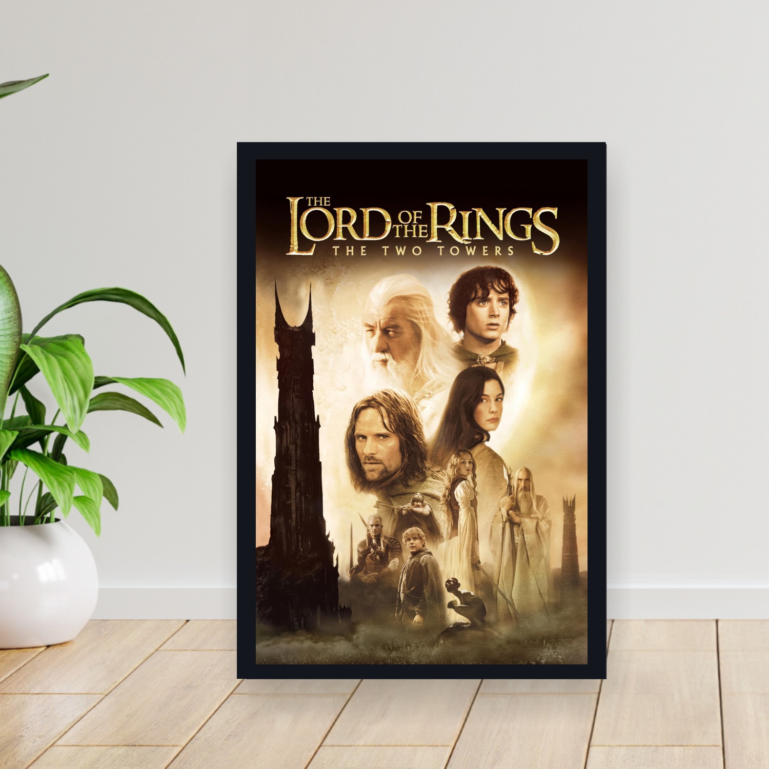 Cuadro 30x40cm Pelicula - The Lord of the Rings The Two Towers (2002)