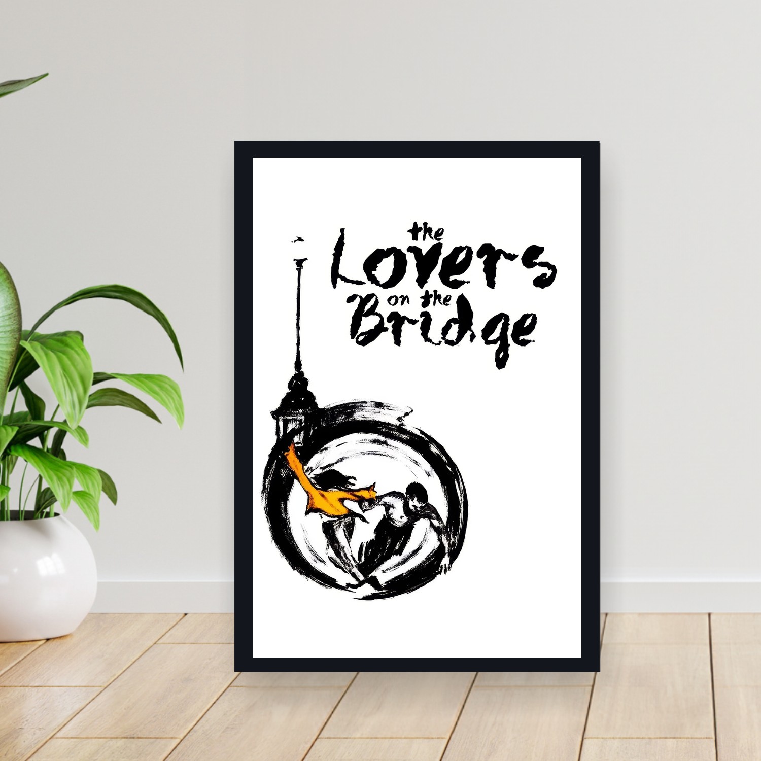 Cuadro 30x40cm Pelicula - The Lovers on the Bridge (1991)