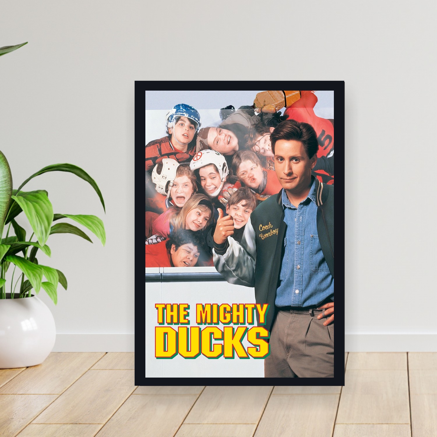 Cuadro 30x40cm Pelicula - The Mighty Ducks (1992)