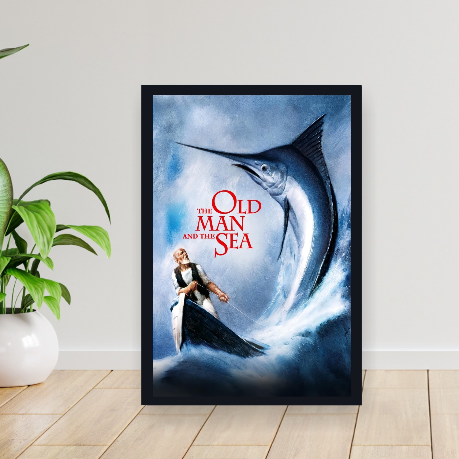 Cuadro 30x40cm Pelicula - The Old Man and the Sea (1999)