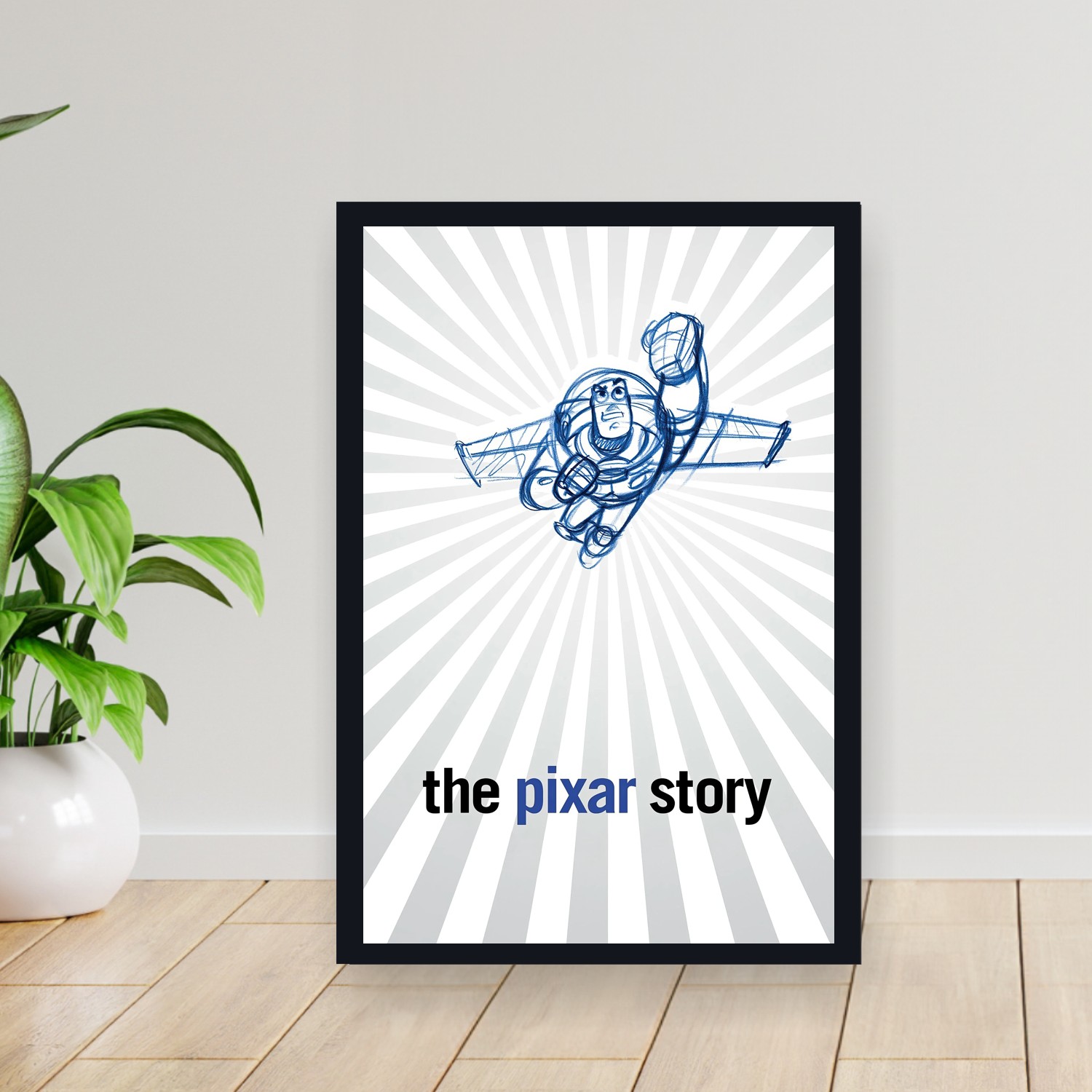 Cuadro 30x40cm Pelicula - The Pixar Story (2007)