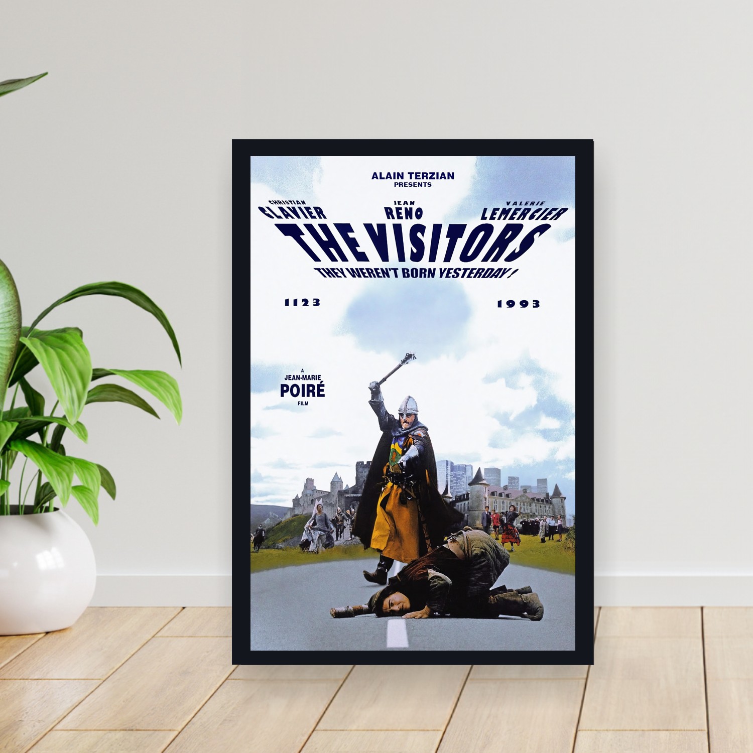 Cuadro 30x40cm Pelicula - The Visitors (1993)