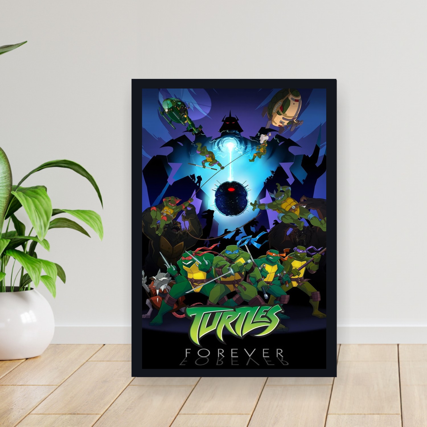 Cuadro 30x40cm Pelicula - Turtles Forever (2009)