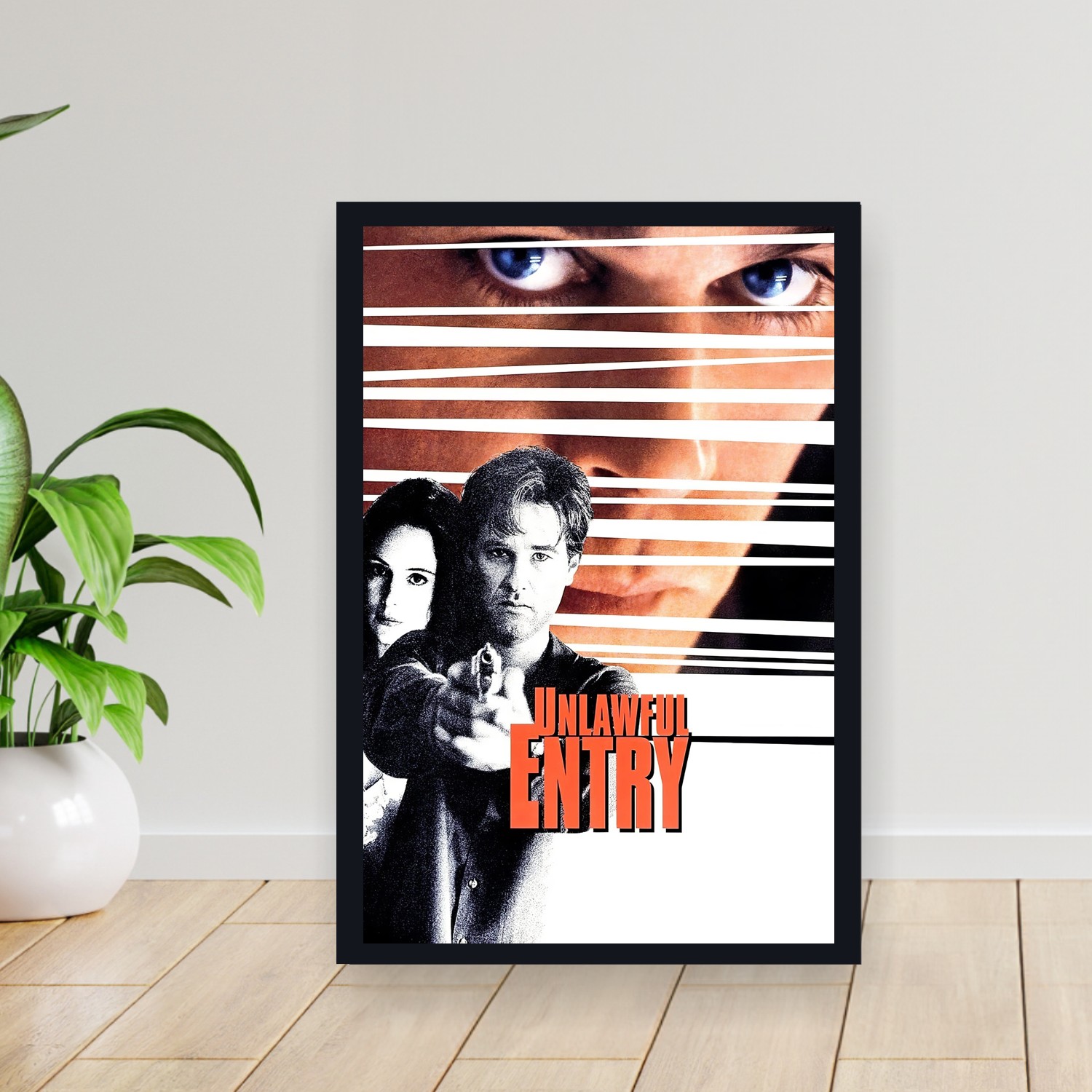 Cuadro 30x40cm Pelicula - Unlawful Entry (1992)