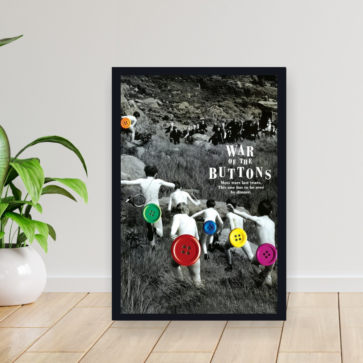Cuadro 30x40cm Pelicula - War of the Buttons (1994)