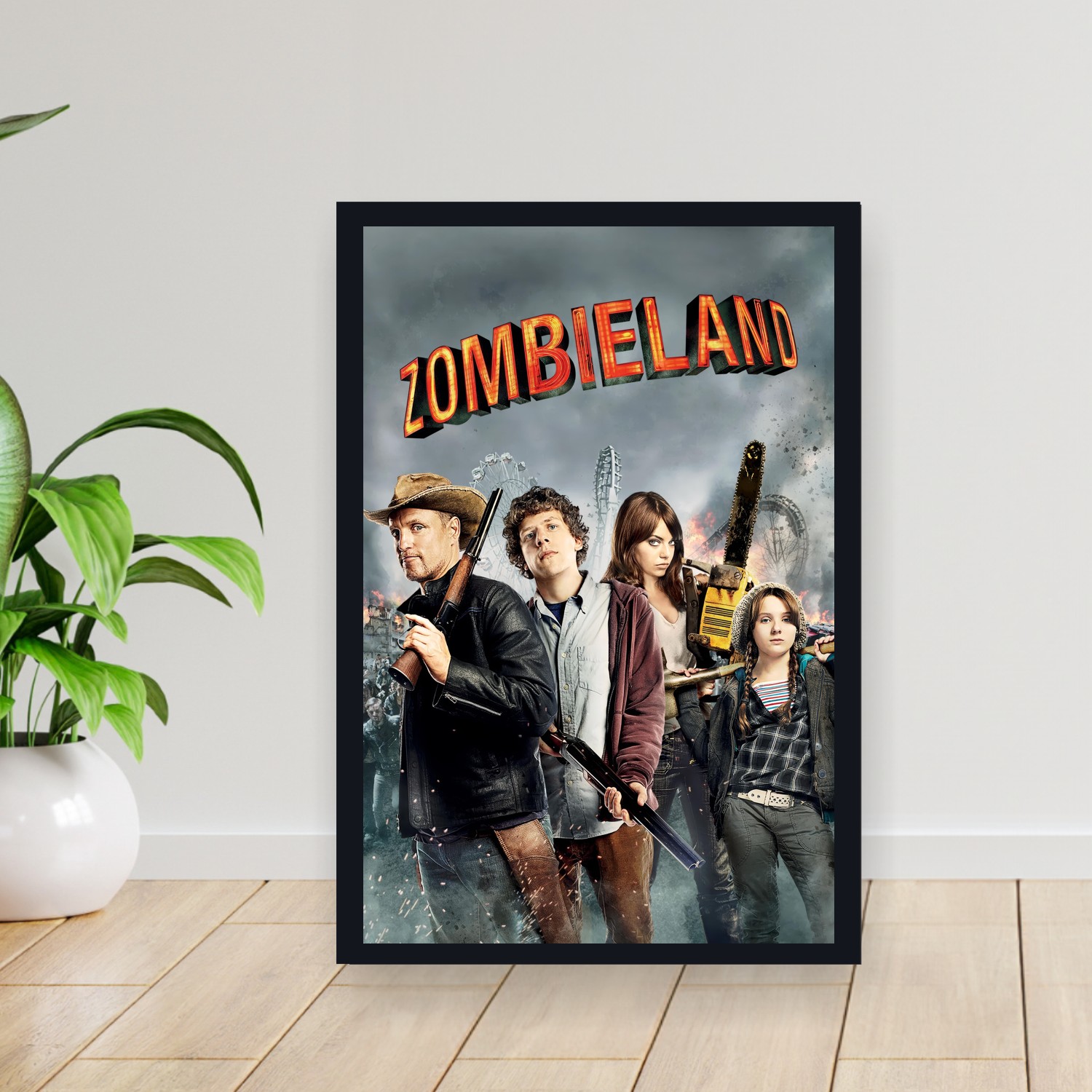 Cuadro 30x40cm Pelicula - Zombieland (2009)