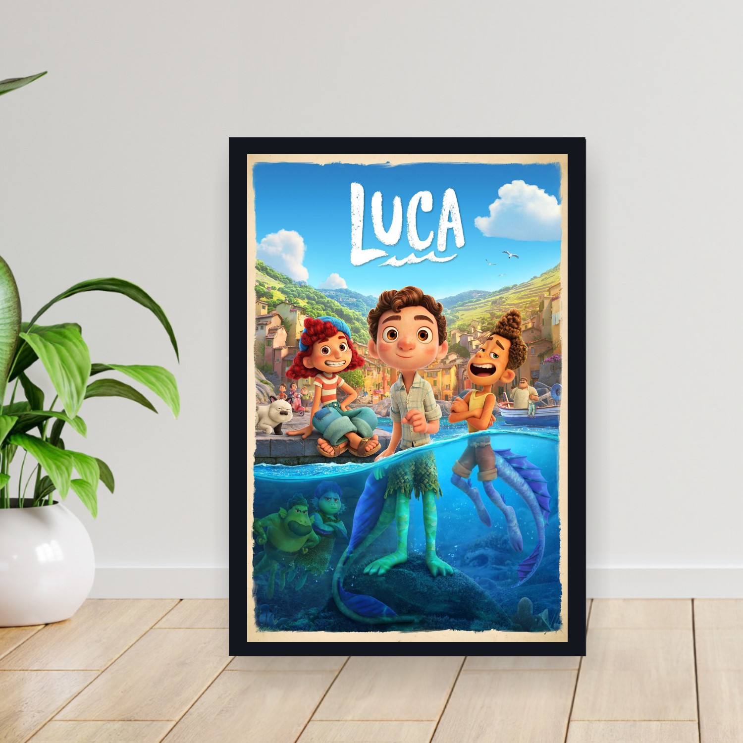 Cuadro 30x40cm Pelicula - Luca (2021)