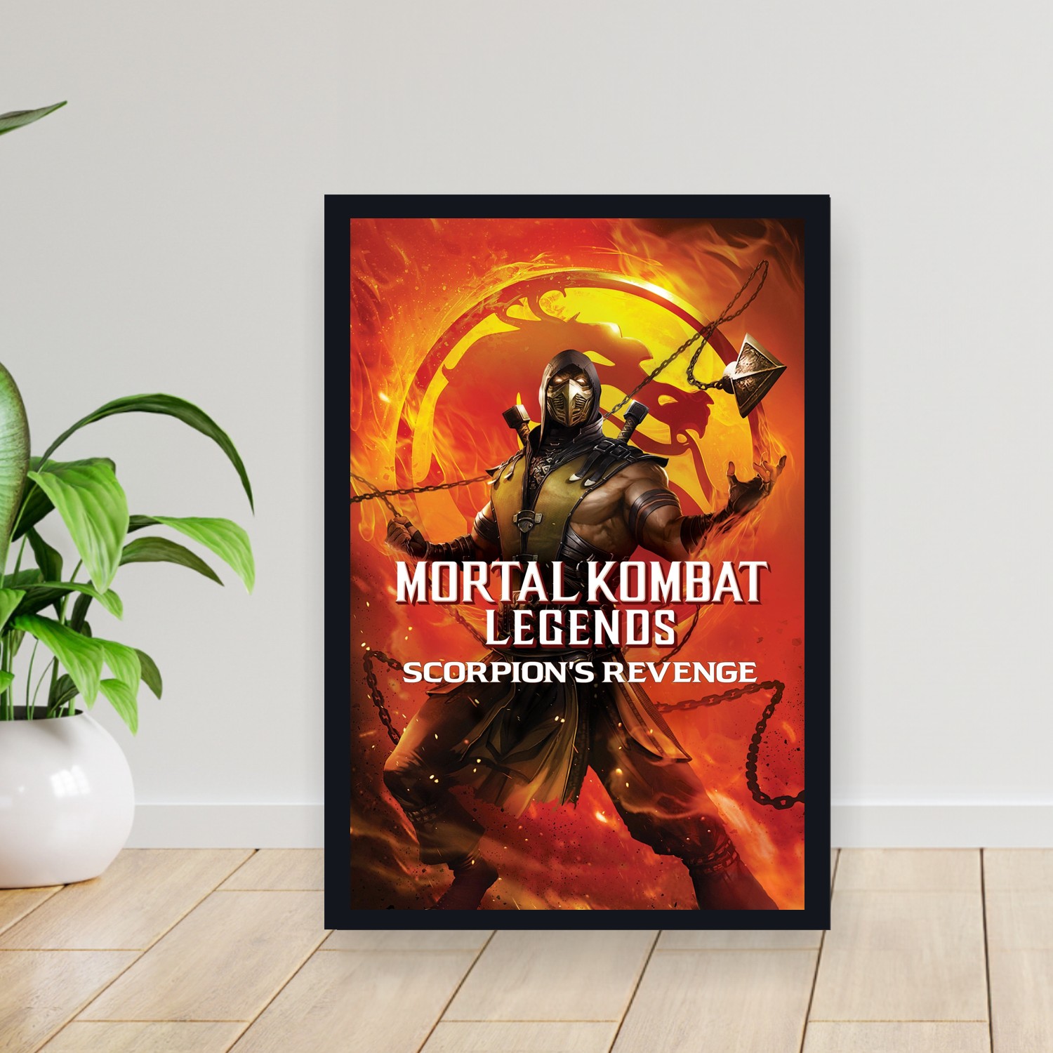 Cuadro 30x40cm Pelicula - Mortal Kombat Legends Scorpion_s Revenge (2020)