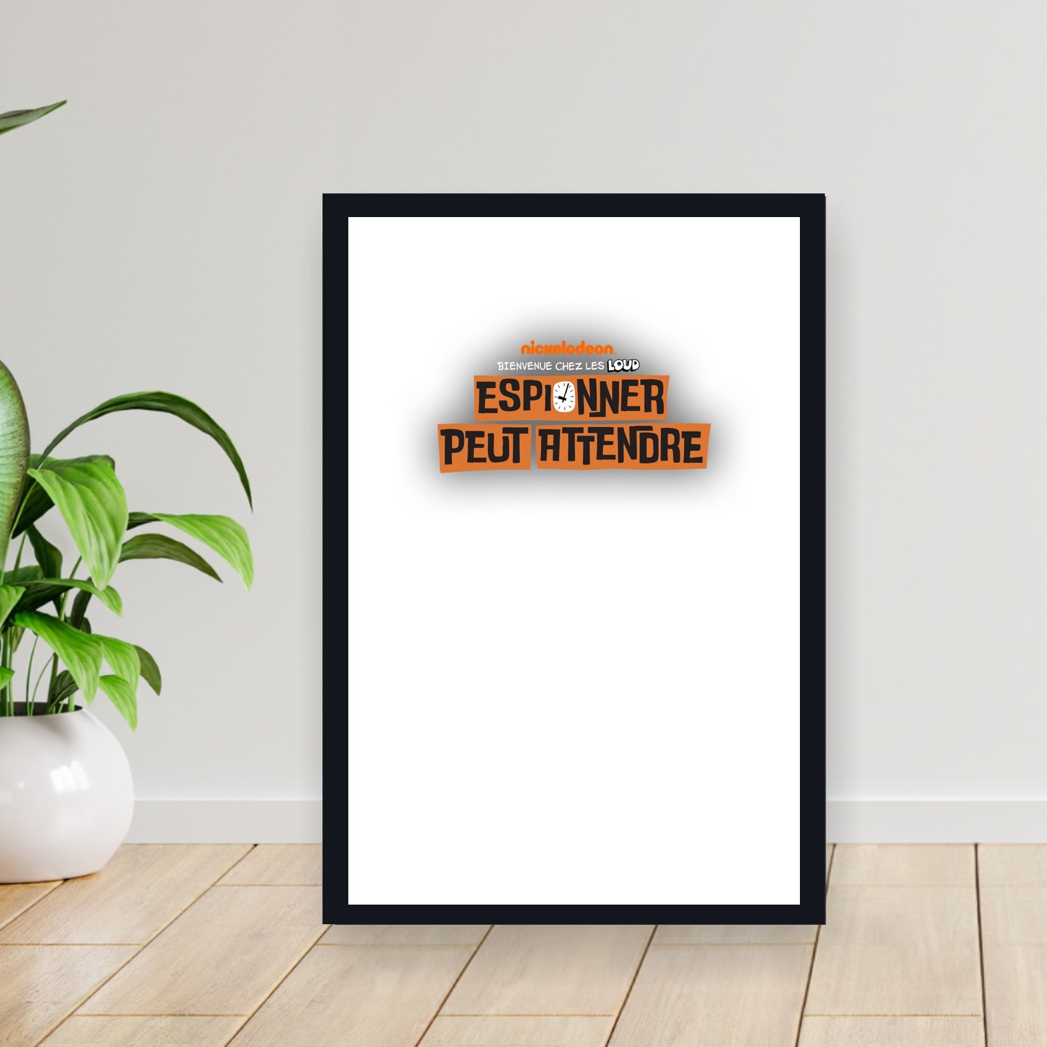 Cuadro 30x40cm Pelicula - No Time to Spy A Loud House Movie (2024)