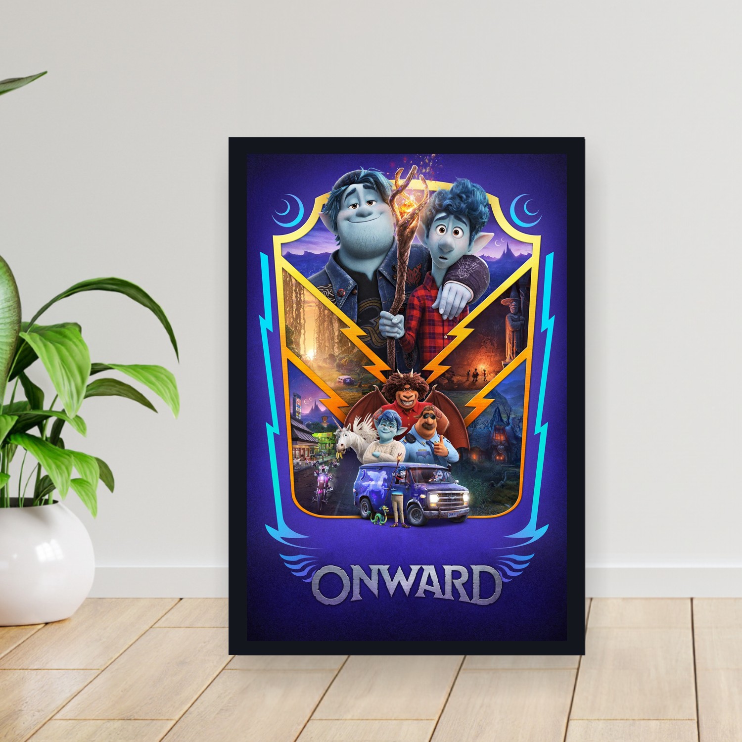 Cuadro 30x40cm Pelicula - Onward (2020)