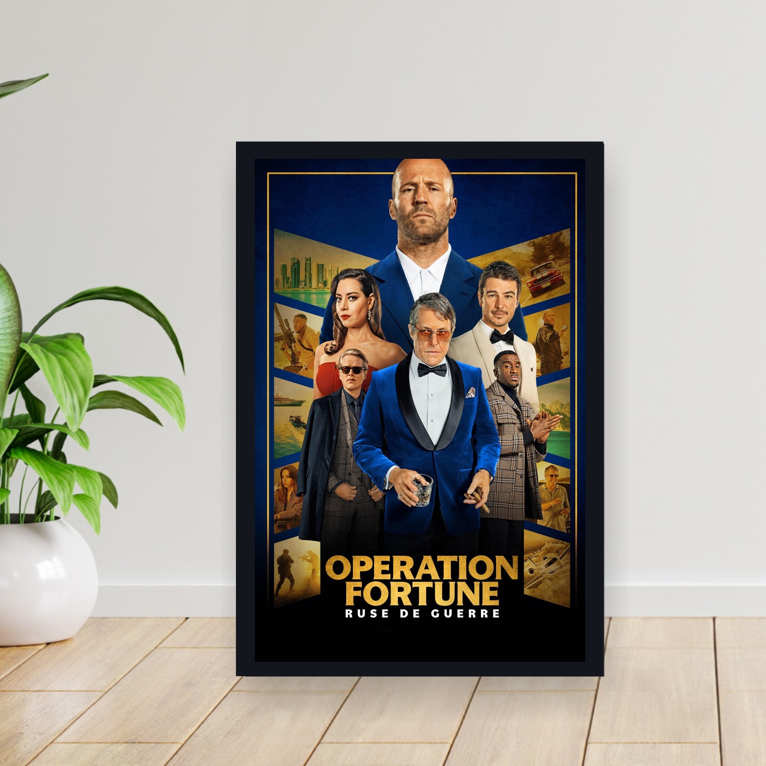 Cuadro 30x40cm Pelicula - Operation Fortune Ruse de Guerre (2023)