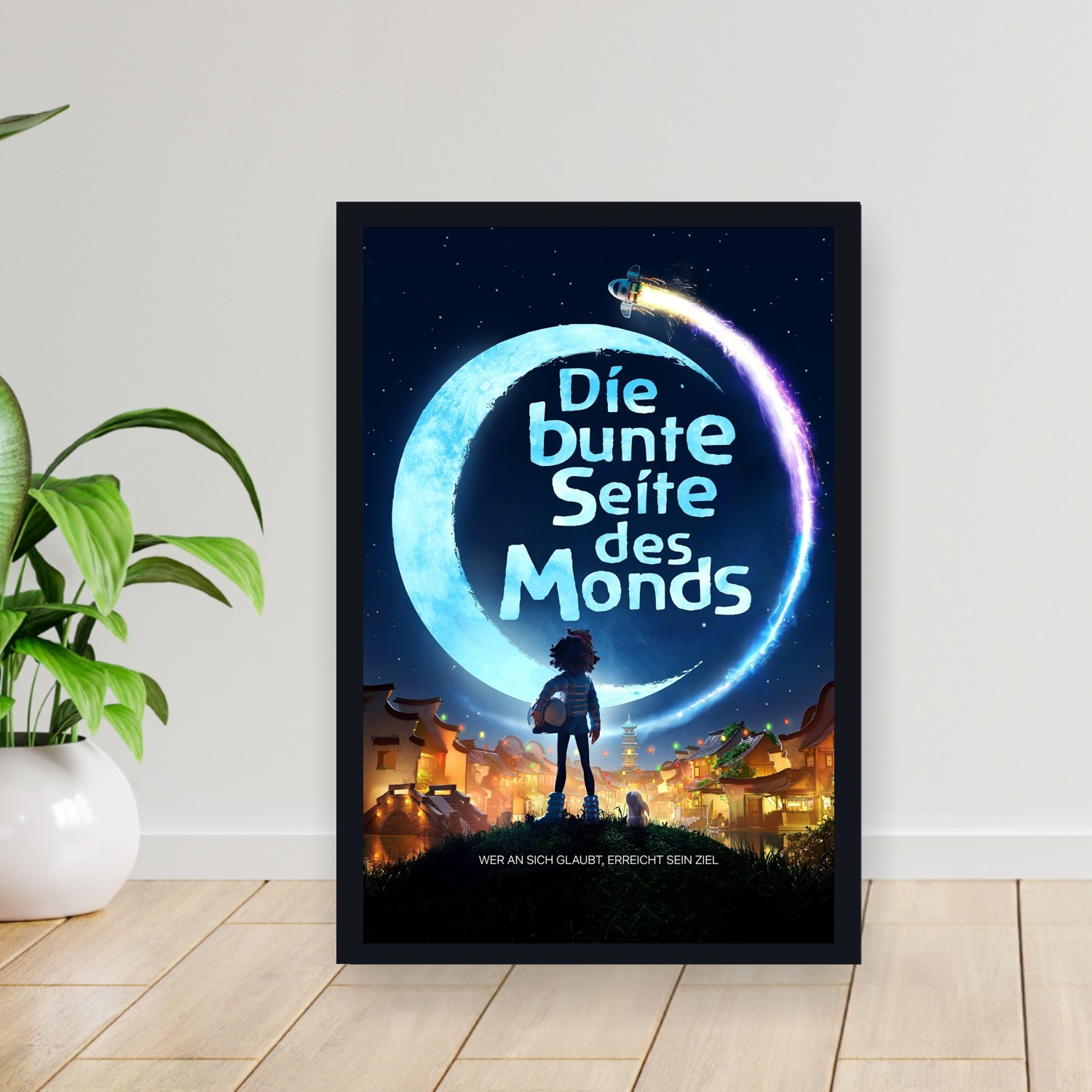 Cuadro 30x40cm Pelicula - Over the Moon (2020)