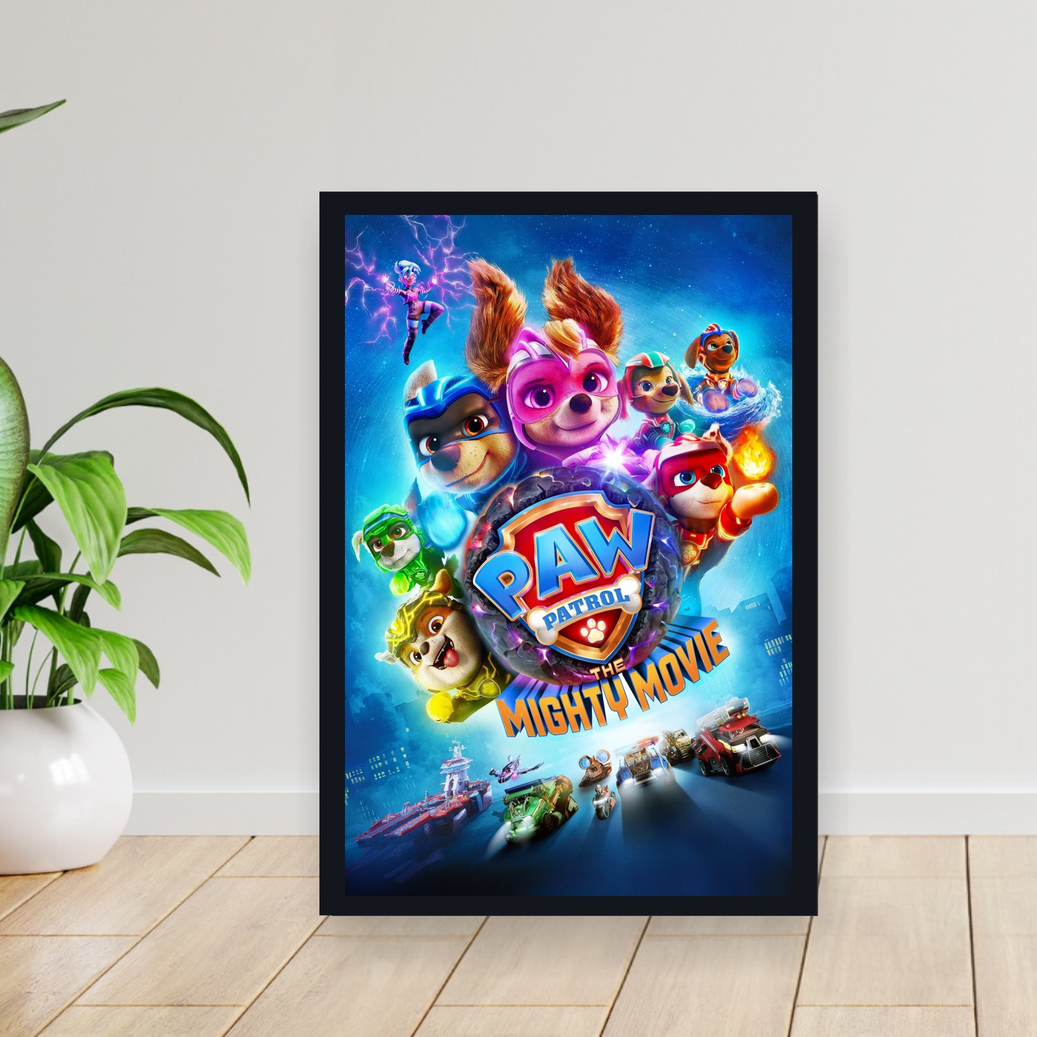 Cuadro 30x40cm Pelicula - PAW Patrol The Mighty Movie (2023)