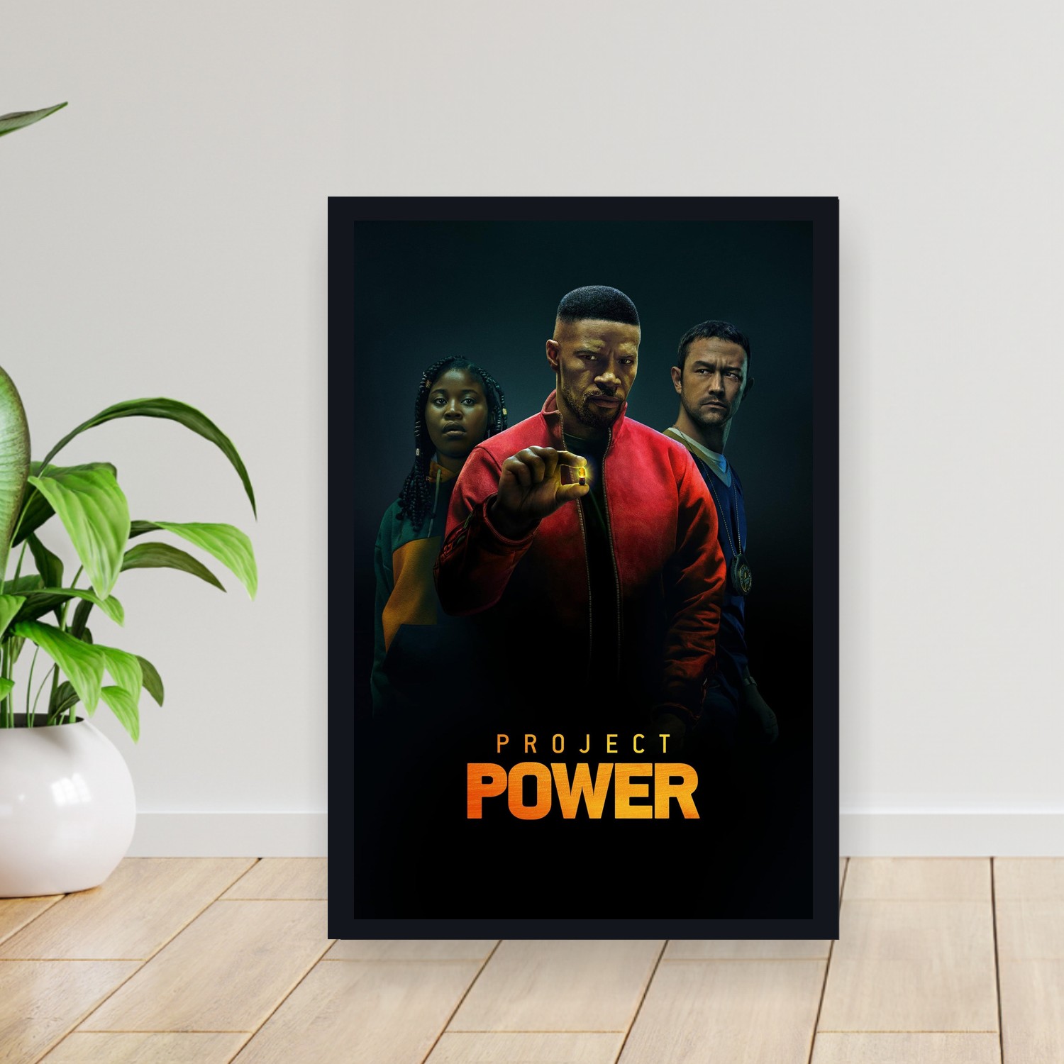Cuadro 30x40cm Pelicula - Project Power (2020)