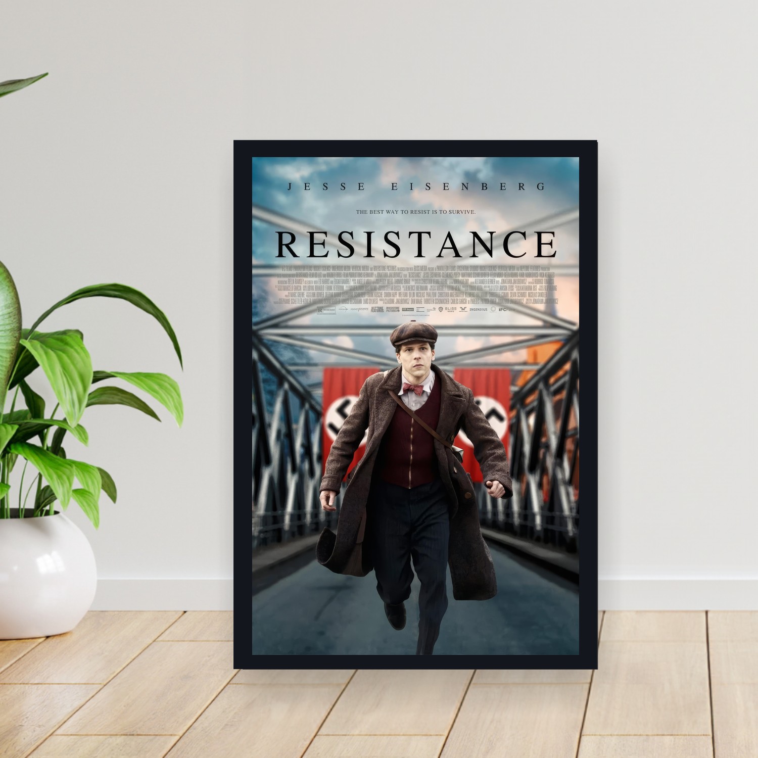 Cuadro 30x40cm Pelicula - Resistance (2020)