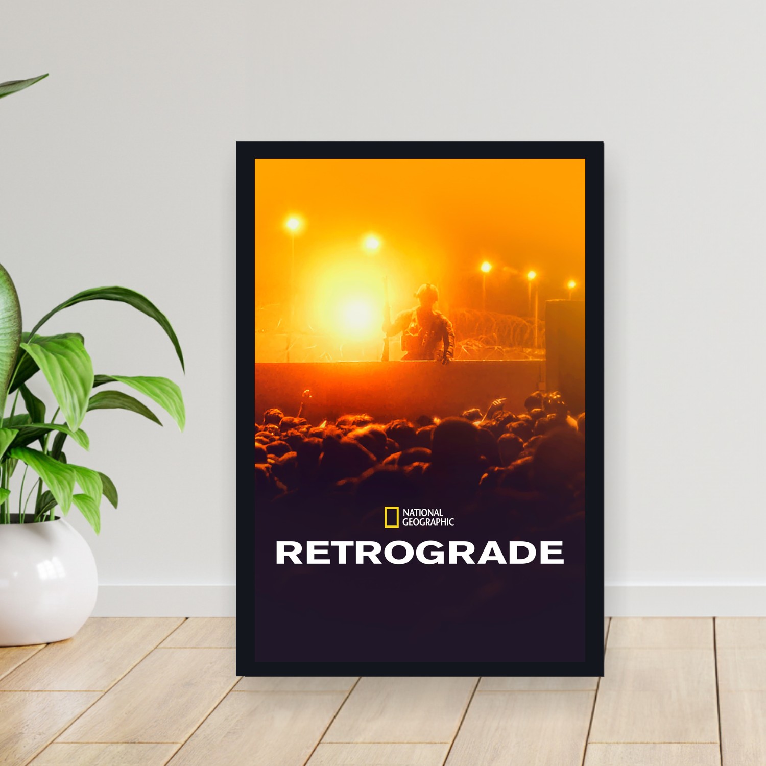 Cuadro 30x40cm Pelicula - Retrograde (2022)