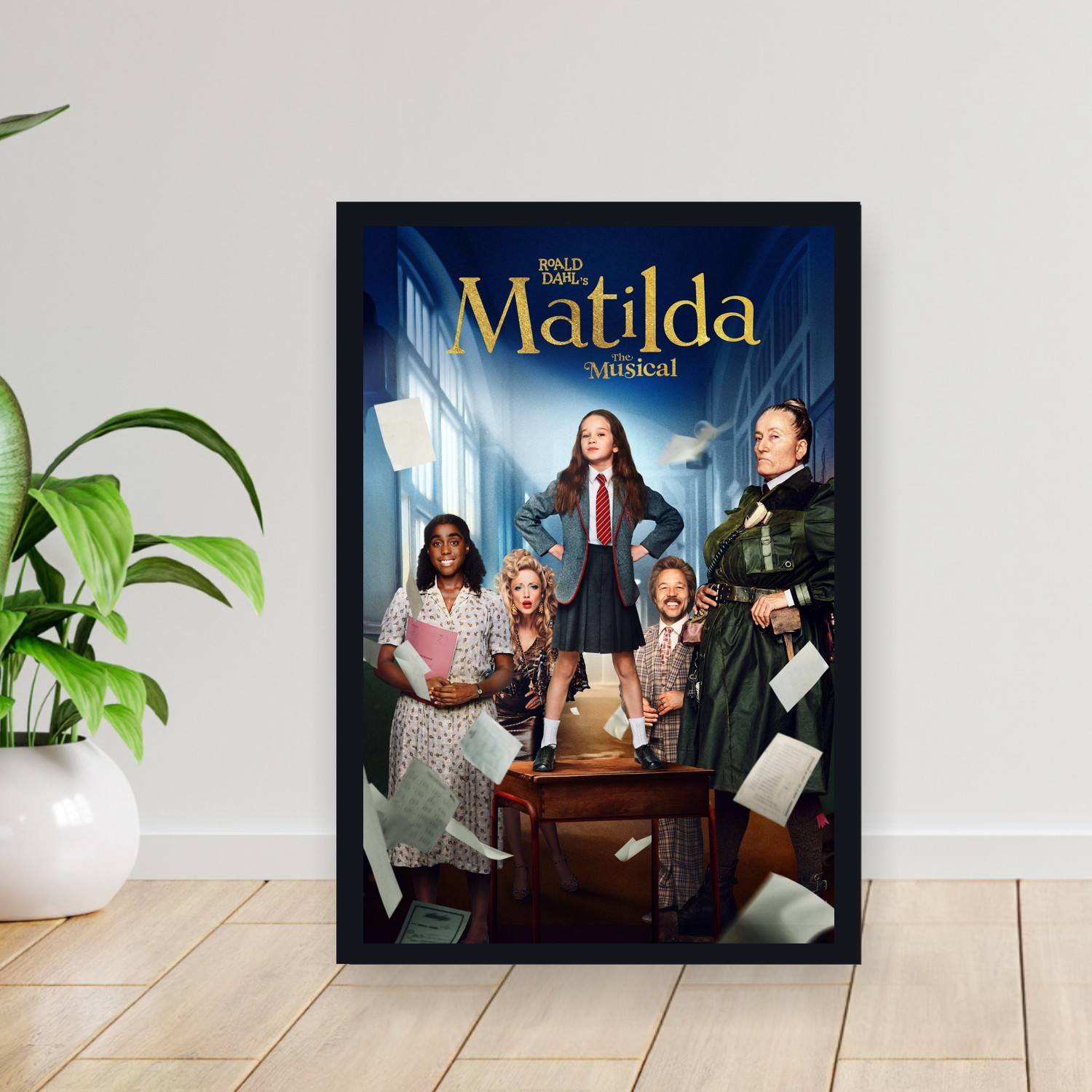 Cuadro 30x40cm Pelicula - Roald Dahl_s Matilda the Musical (2022)
