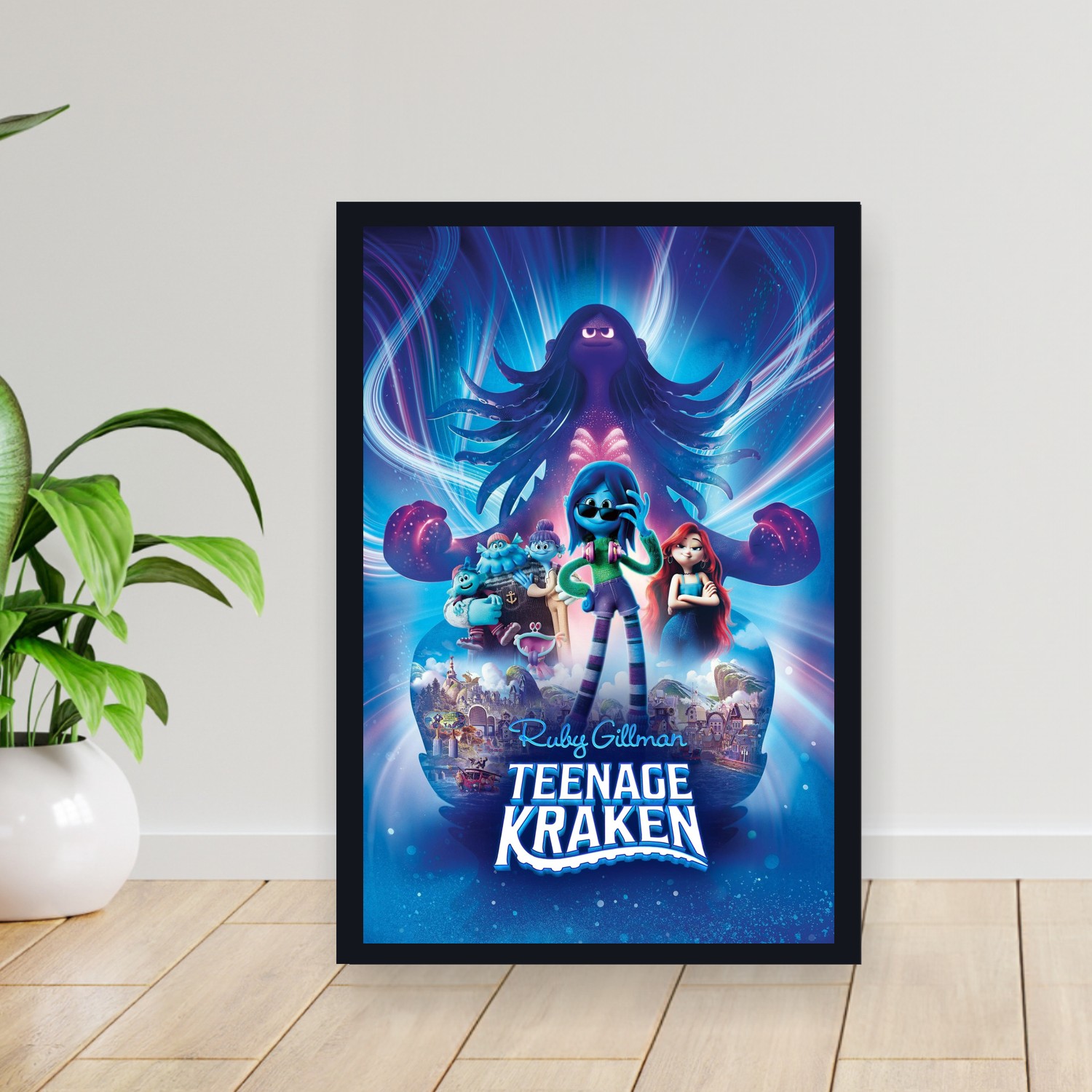 Cuadro 30x40cm Pelicula - Ruby Gillman_ Teenage Kraken (2023)