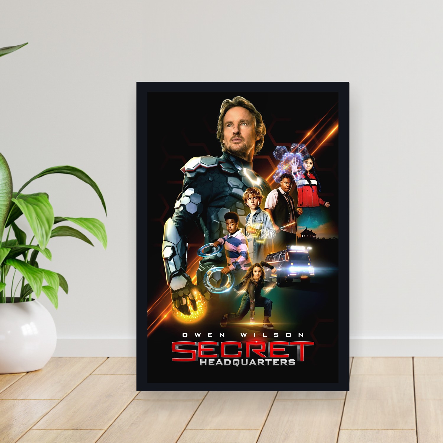 Cuadro 30x40cm Pelicula - Secret Headquarters (2022)