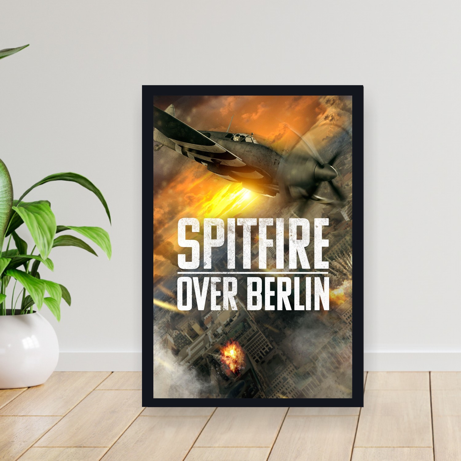 Cuadro 30x40cm Pelicula - Spitfire Over Berlin (2022)