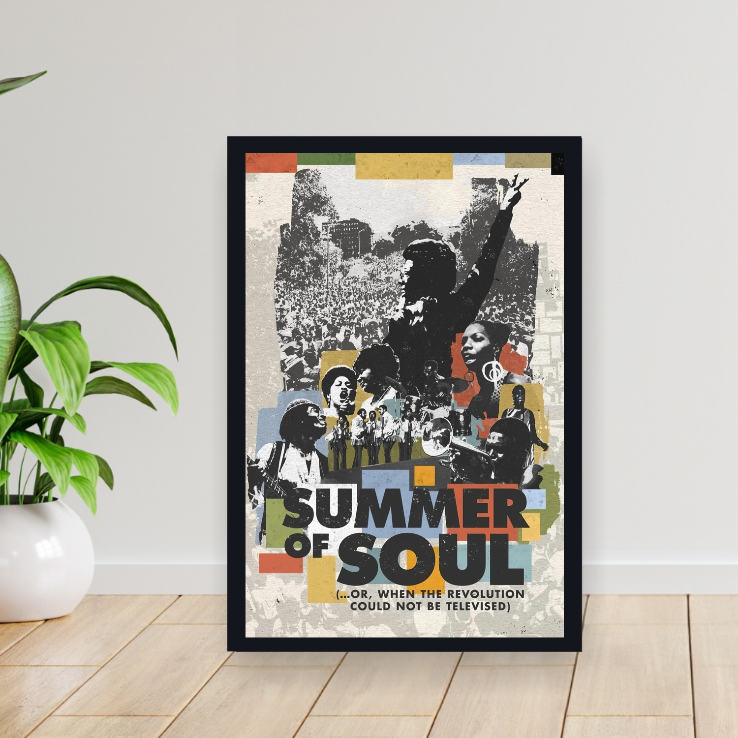 Cuadro 30x40cm Pelicula - Summer of Soul (2021)